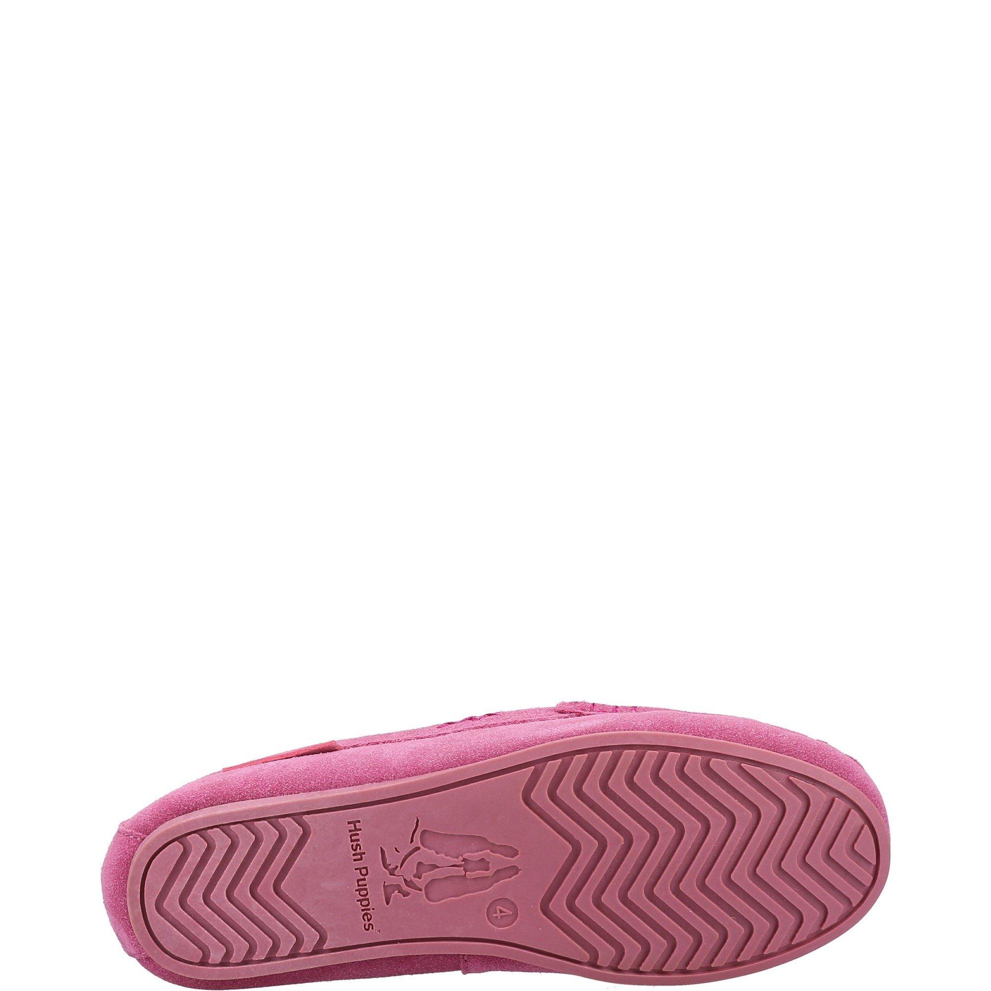 Pink - Hush Puppies - Annie Mocassin Slipper - 4