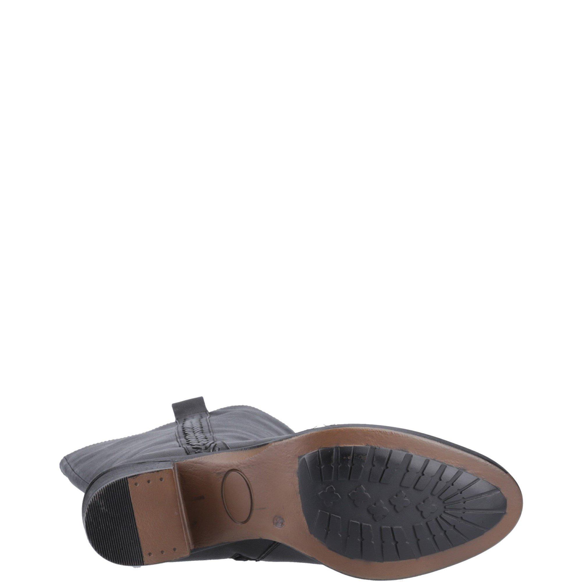 Black - Hush Puppies - Whitney Mid Boot - 4