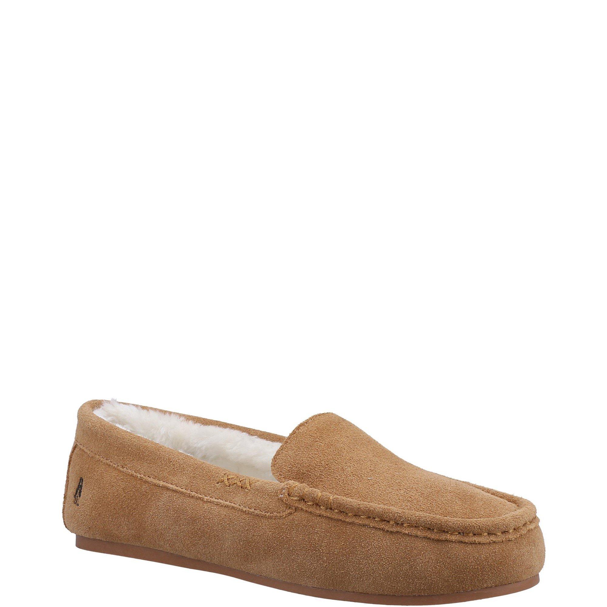 Tan - Hush Puppies - Annie Mocassin Slipper - 2