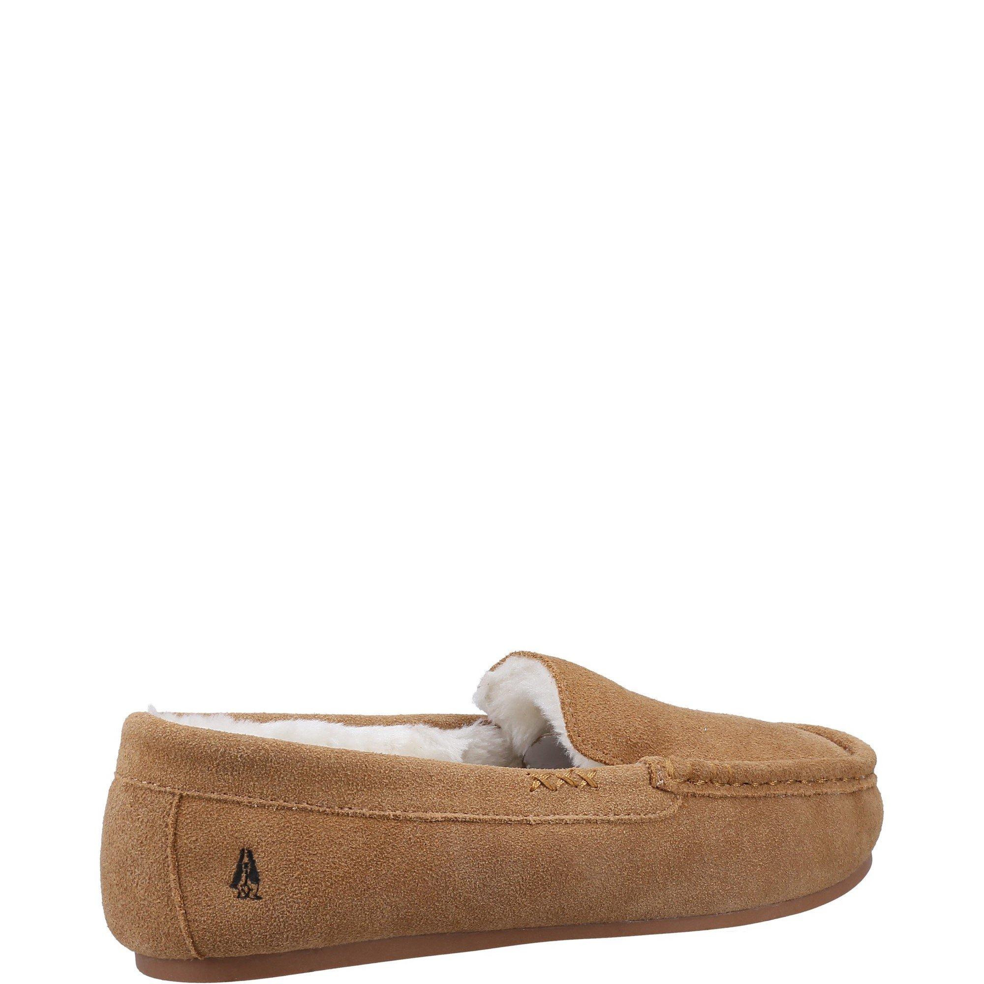 Tan - Hush Puppies - Annie Mocassin Slipper - 3