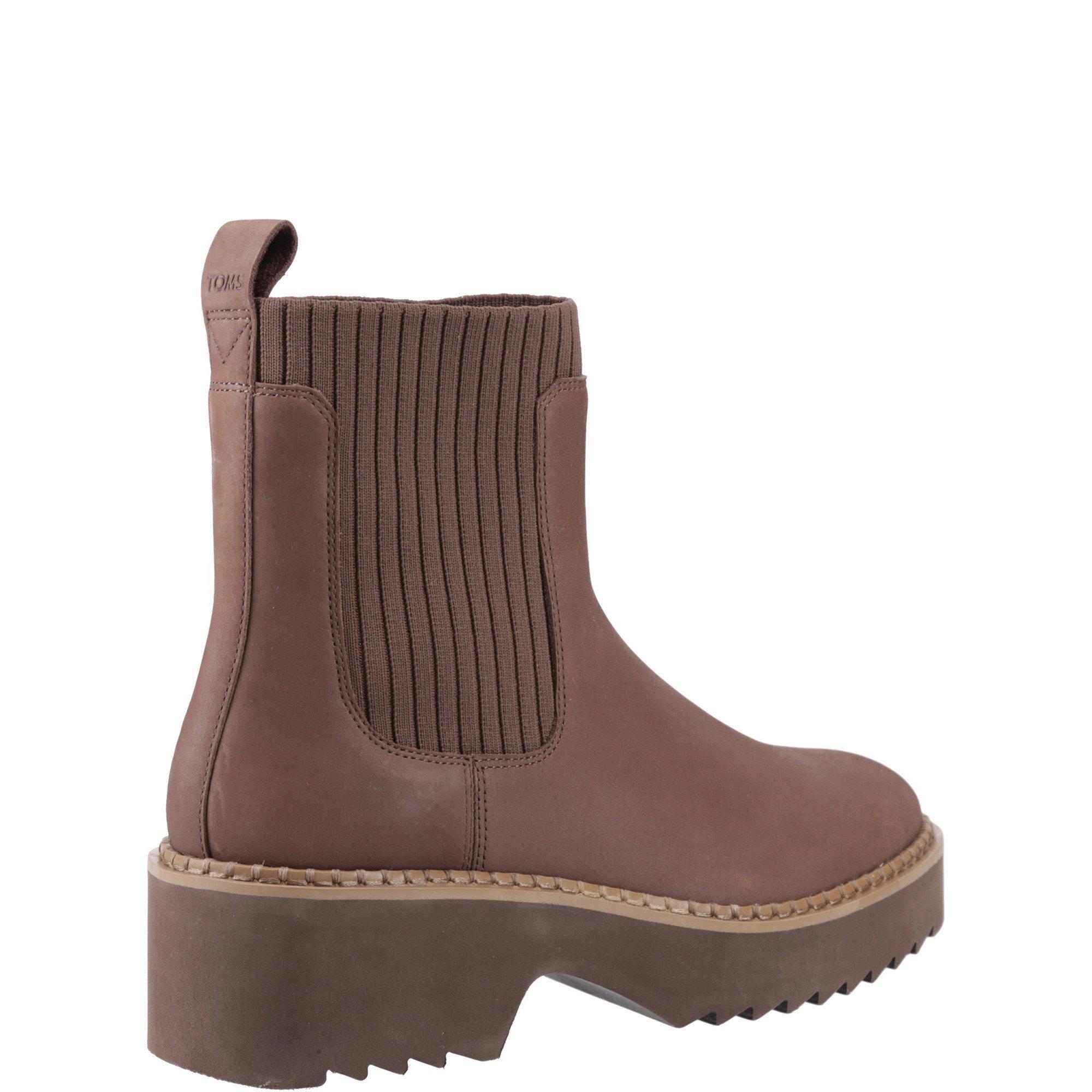 Brown - Toms - Millie Ankle Boot - 3