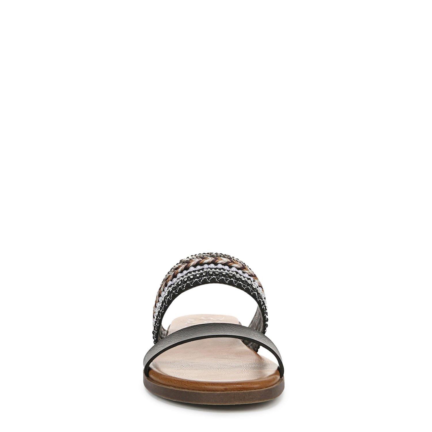 Black - Blowfish Malibu - Curtis Embellished Slide Sandals - 5