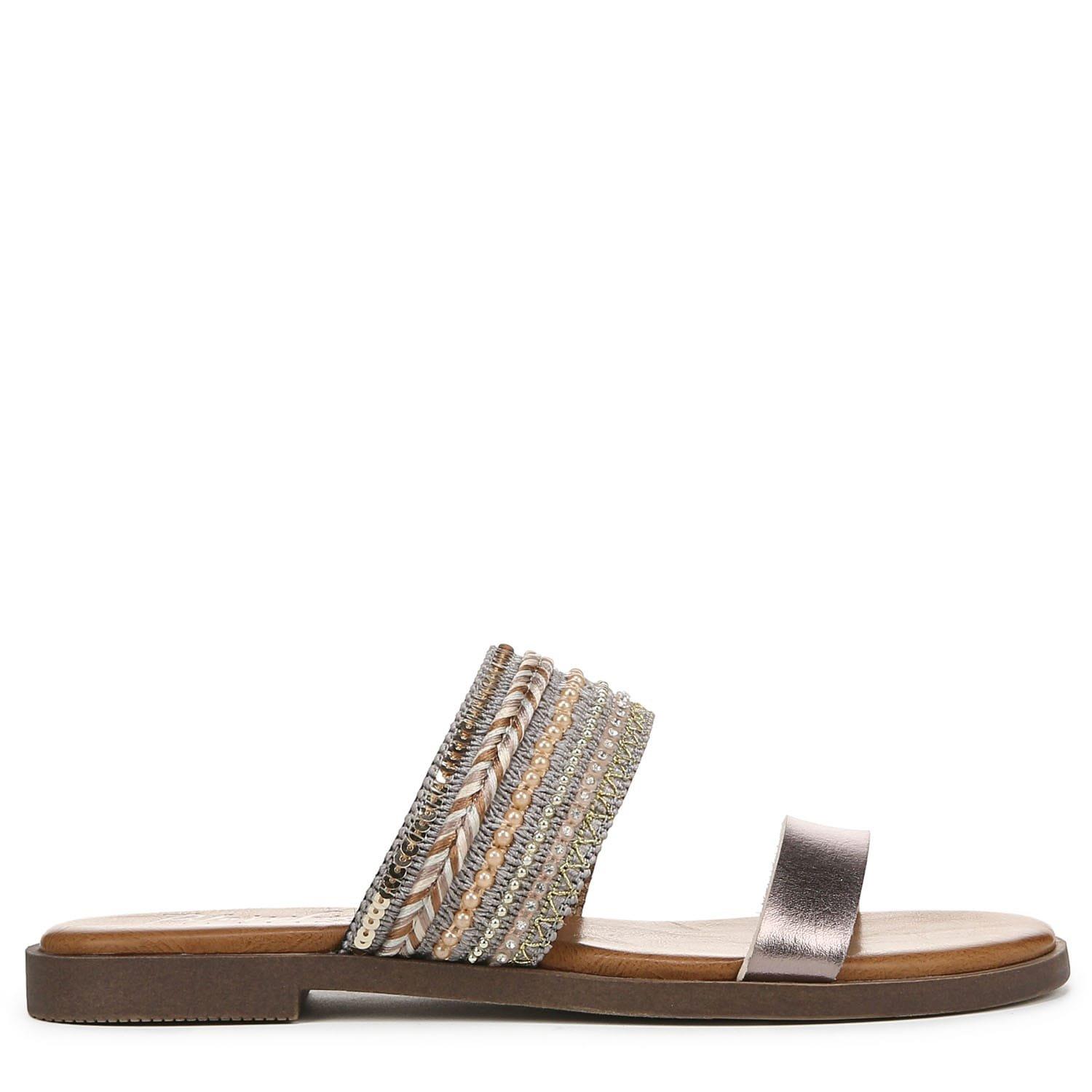 Tan - Blowfish Malibu - Curtis Embellished Slide Sandals - 1