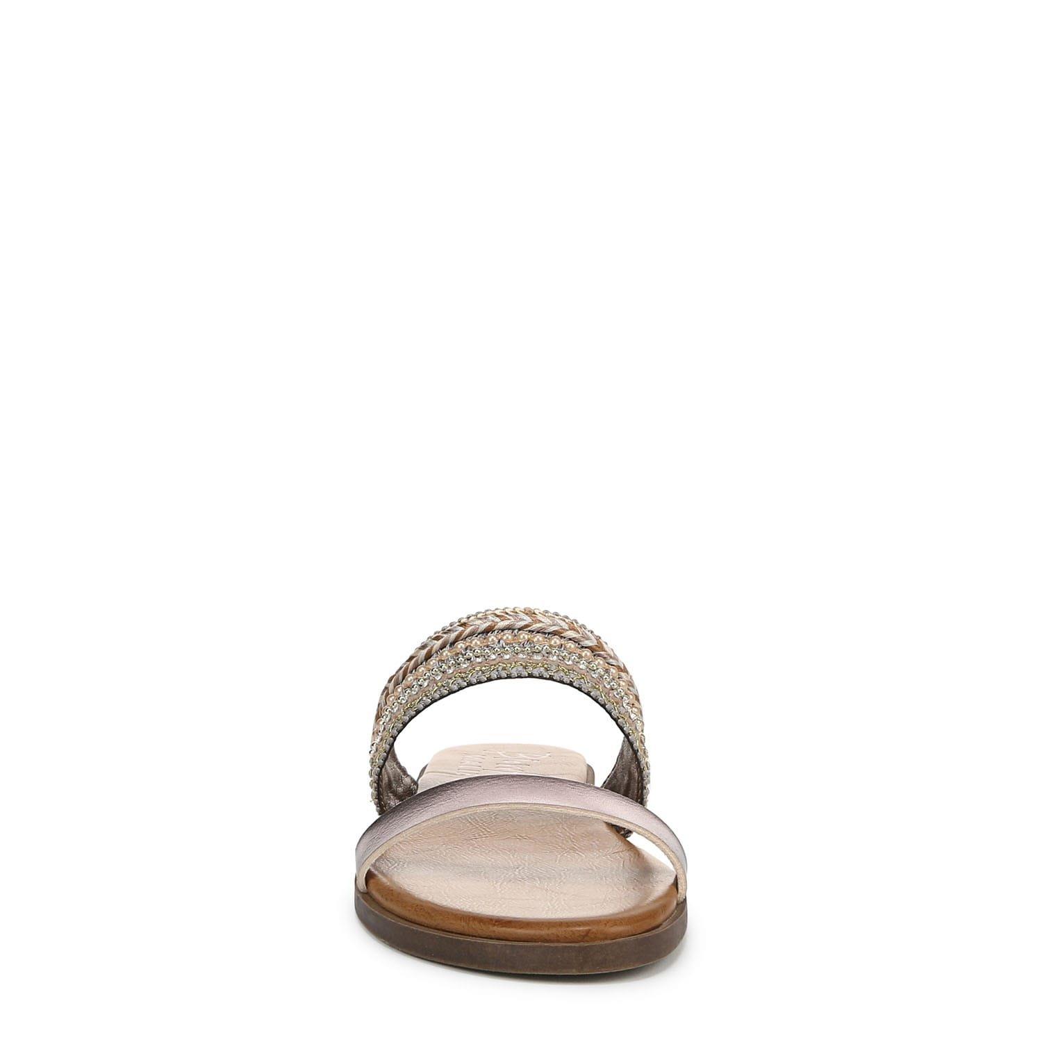 Tan - Blowfish Malibu - Curtis Embellished Slide Sandals - 3