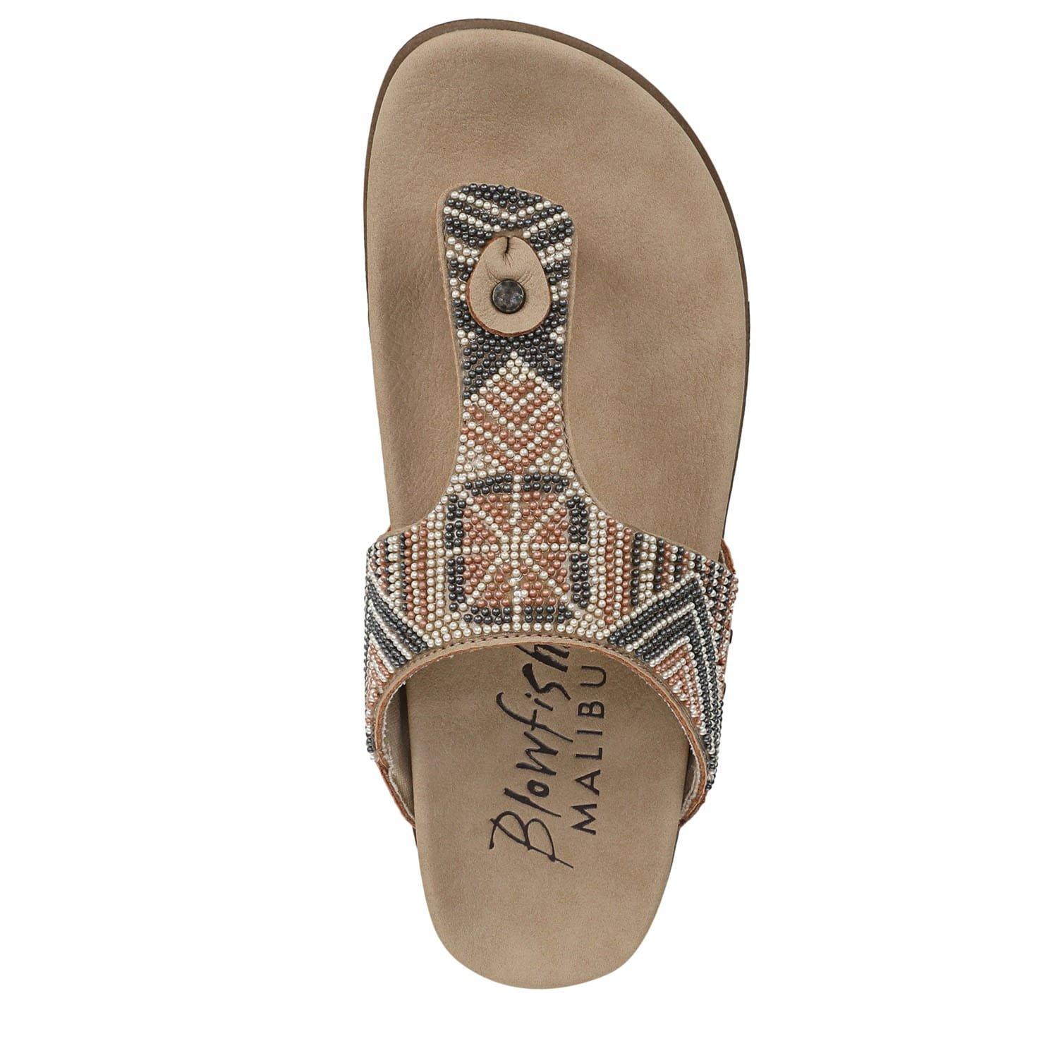Sand - Blowfish Malibu - Lyric Embellished Sandals - 5