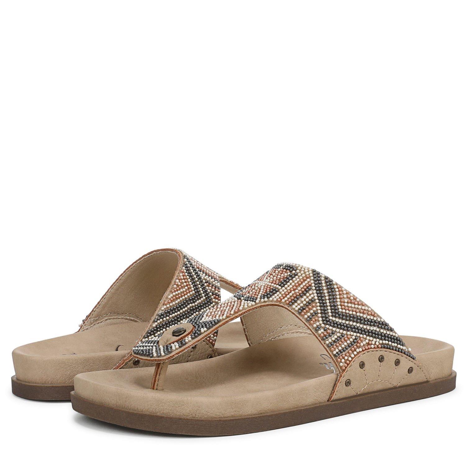 Sand - Blowfish Malibu - Lyric Embellished Sandals - 7