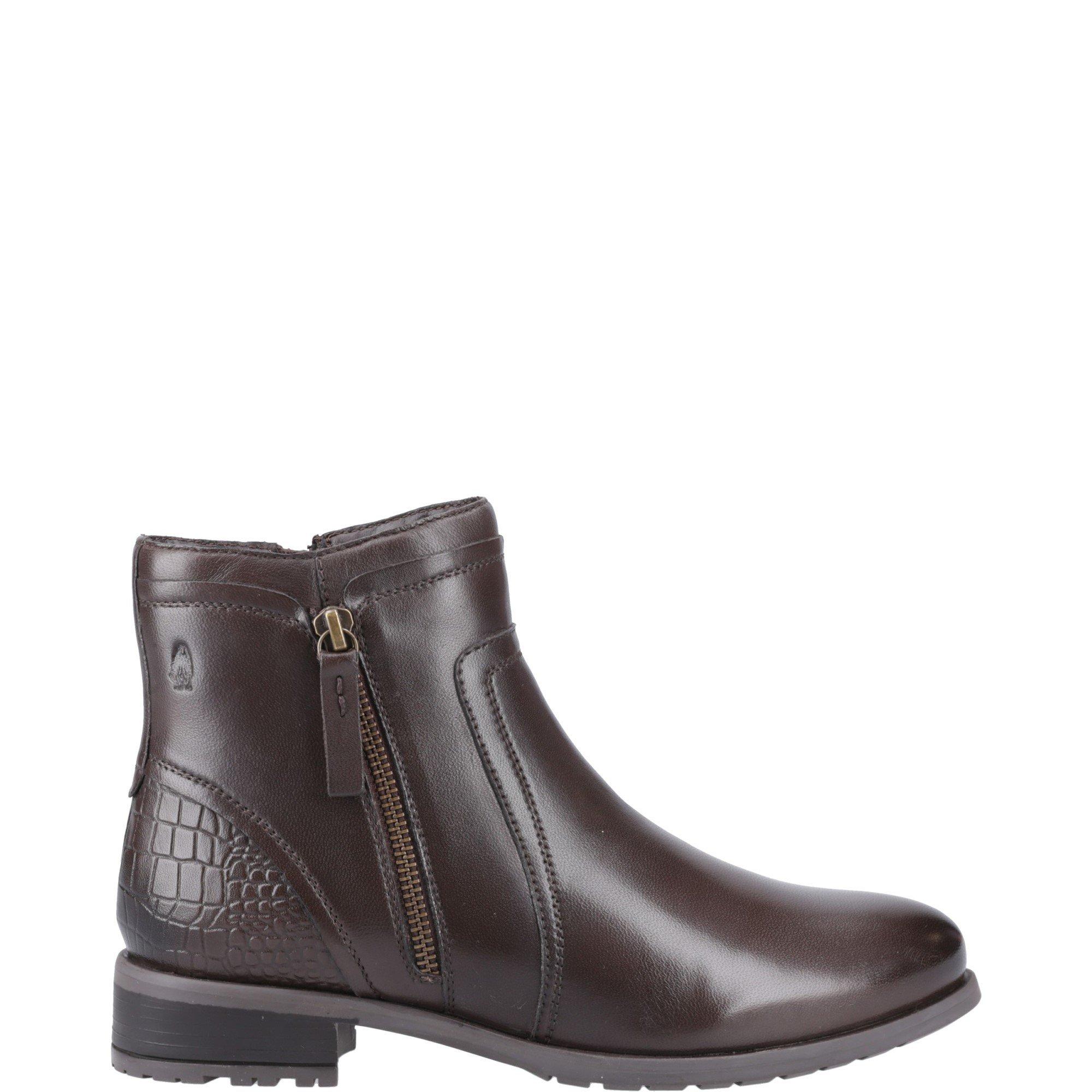 Brown - Hush Puppies - Scarlett Ankle Boot - 1