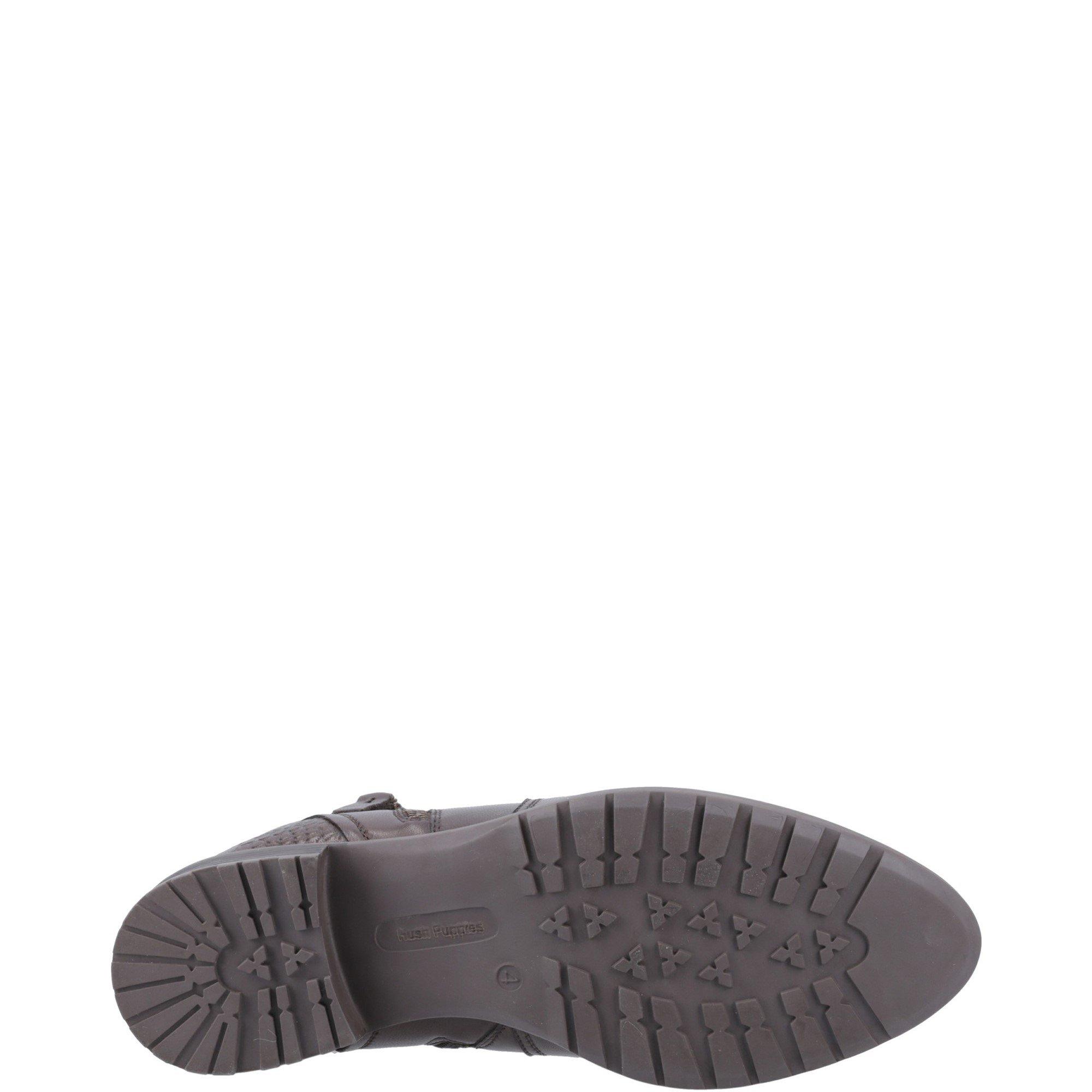 Brown - Hush Puppies - Scarlett Ankle Boot - 4