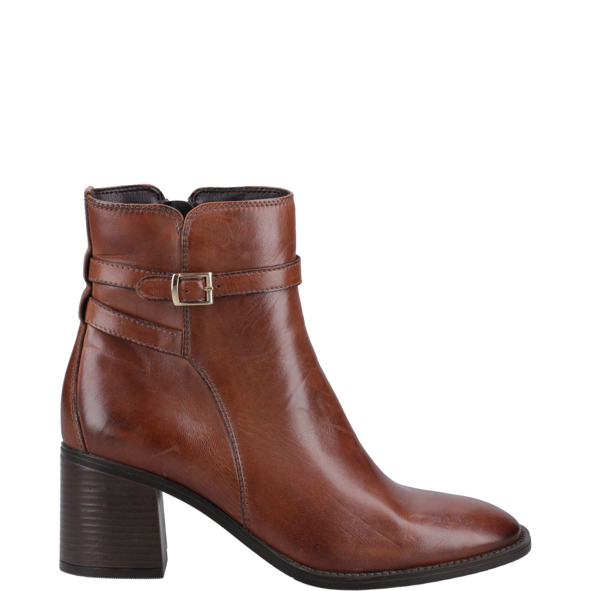 Brown - Hush Puppies - Caitlyn Ankle Boots - 1