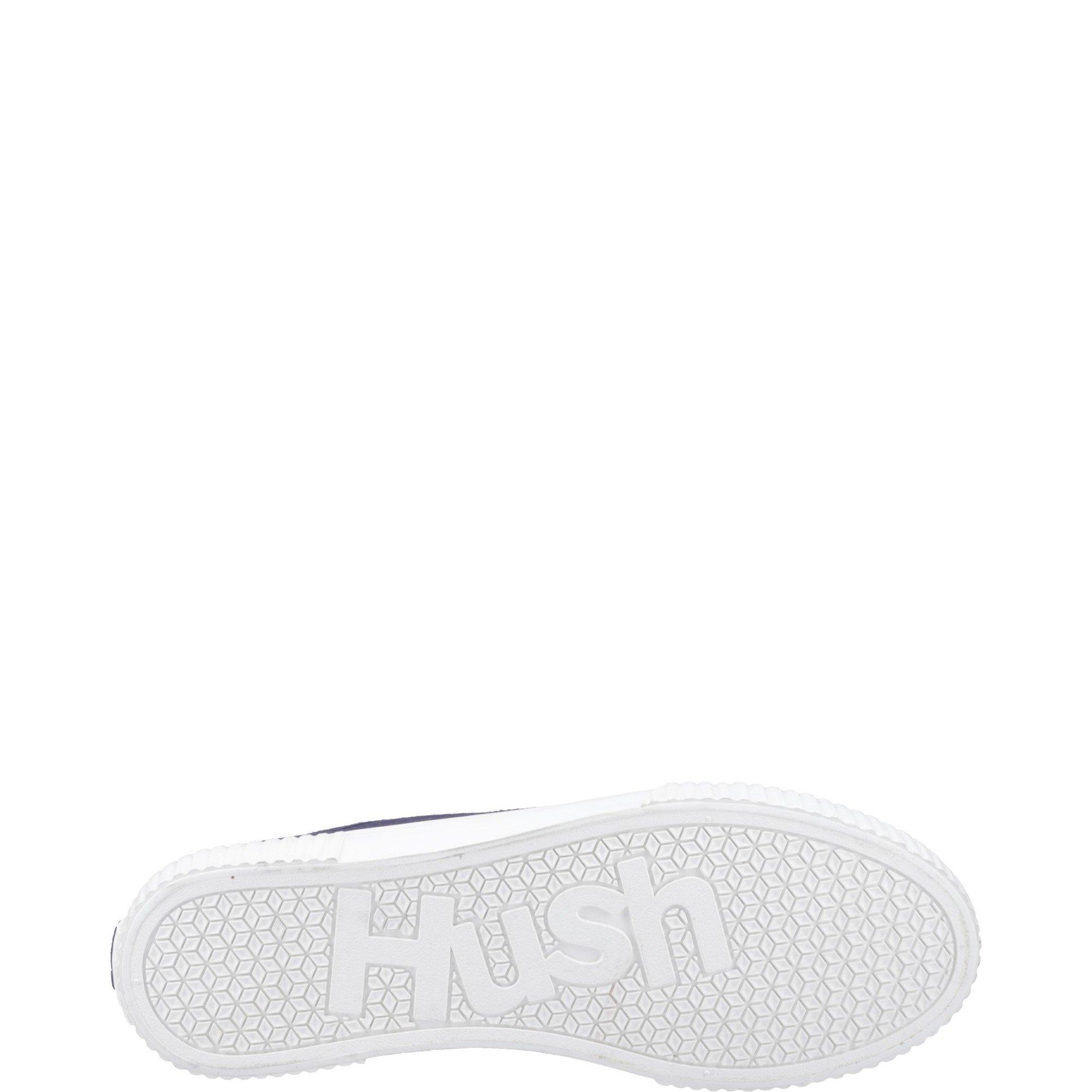 Navy - Hush Puppies - Freya Canvas Trainer - 4