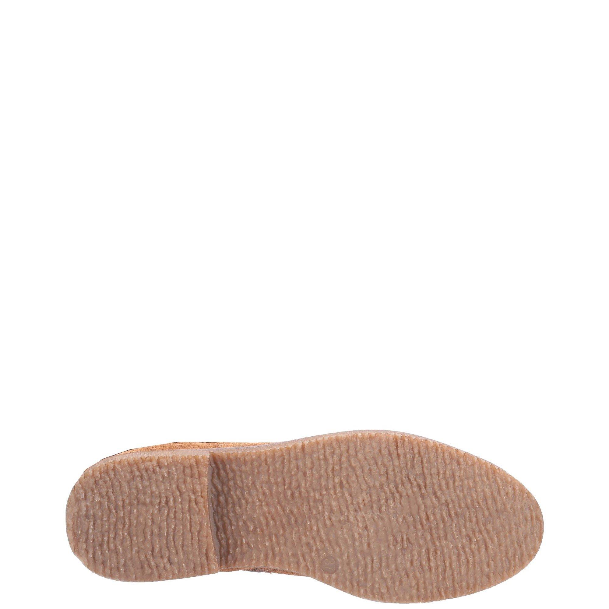 Brown - Hush Puppies - Megan Ladies Mid Boots - 4