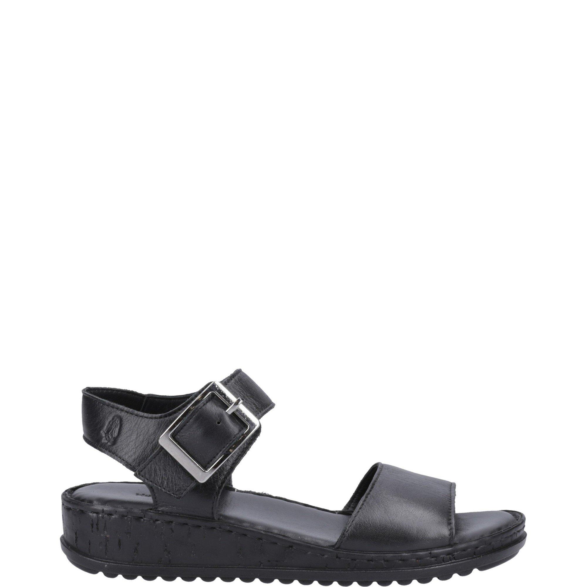 Hush Puppies Women's Ellie Sandal - Black - 6 (39)