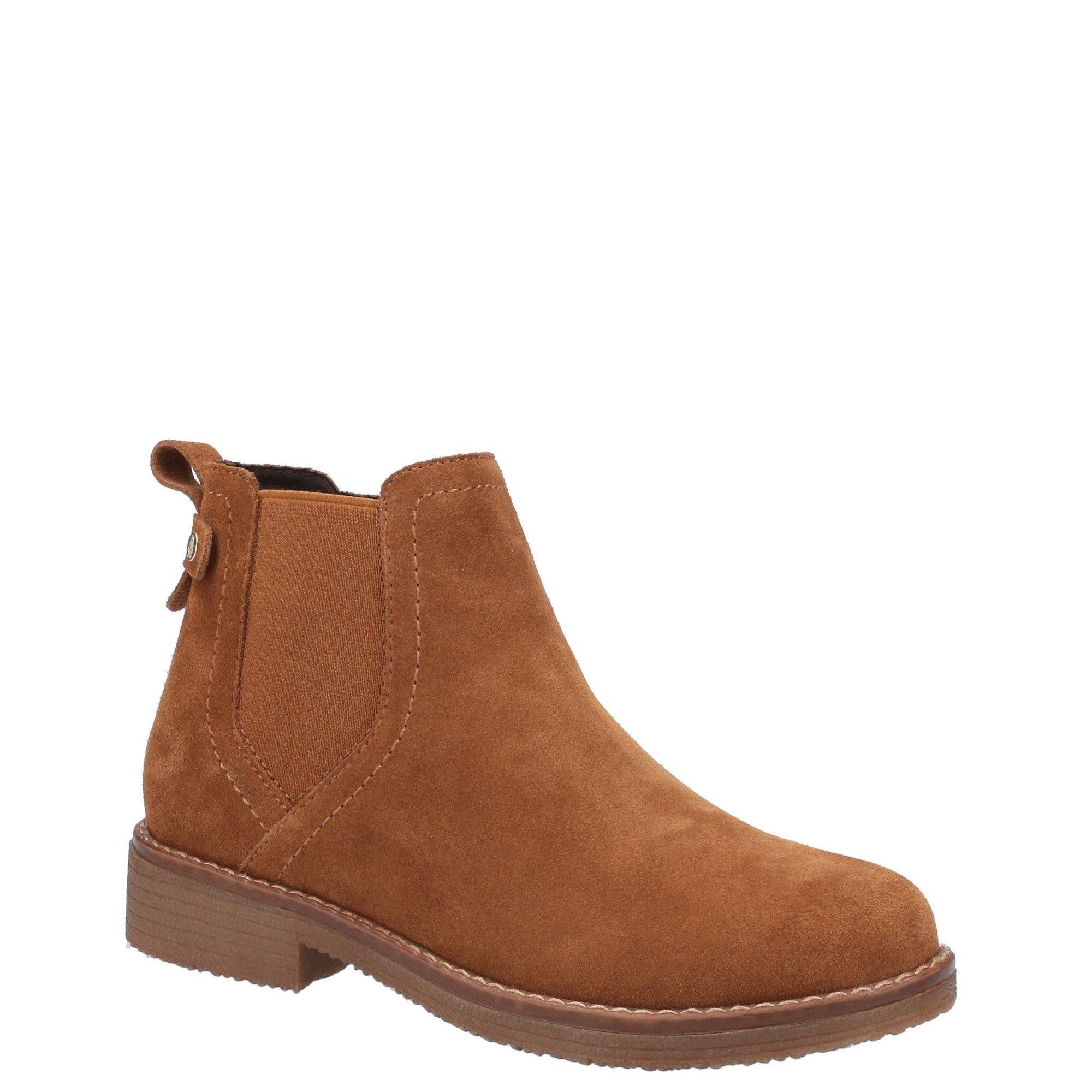 Tan - Hush Puppies - Maddy Wide Boot - 2