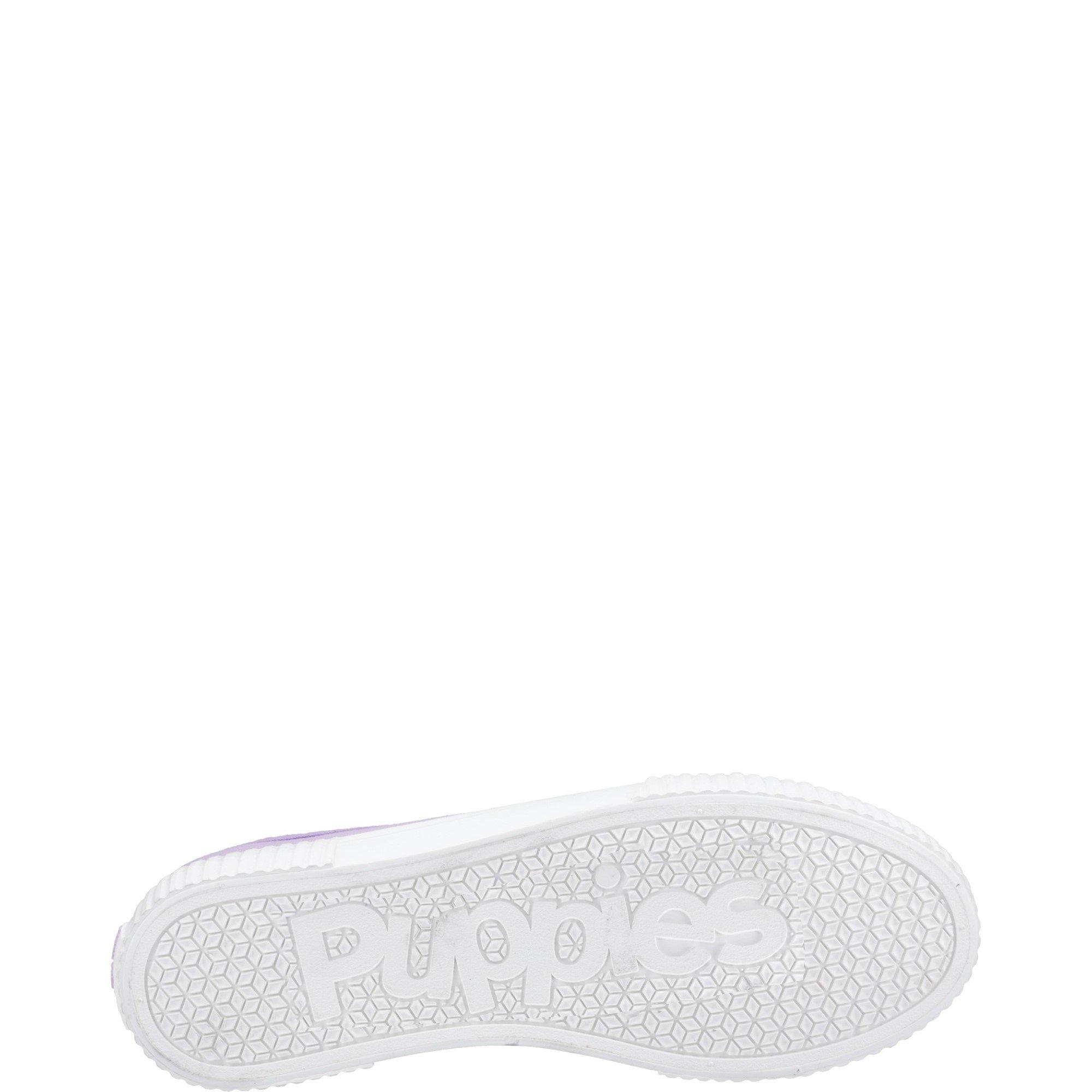 Lilac - Hush Puppies - Freya Canvas Trainer - 4
