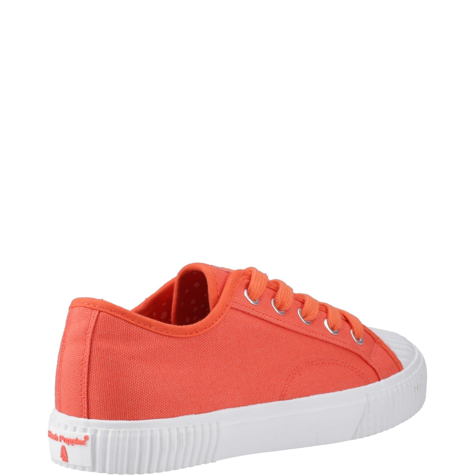 Orange - Hush Puppies - Freya Canvas Trainer - 3