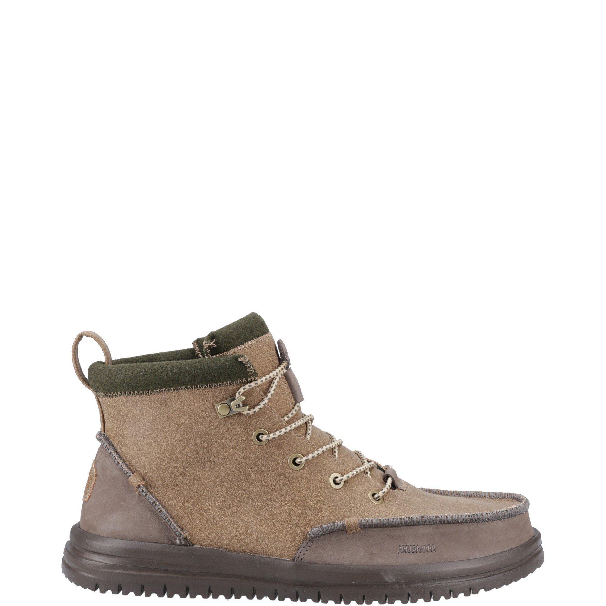 Brown - HEYDUDE - Bradley Tumbled Classic Boots - 1