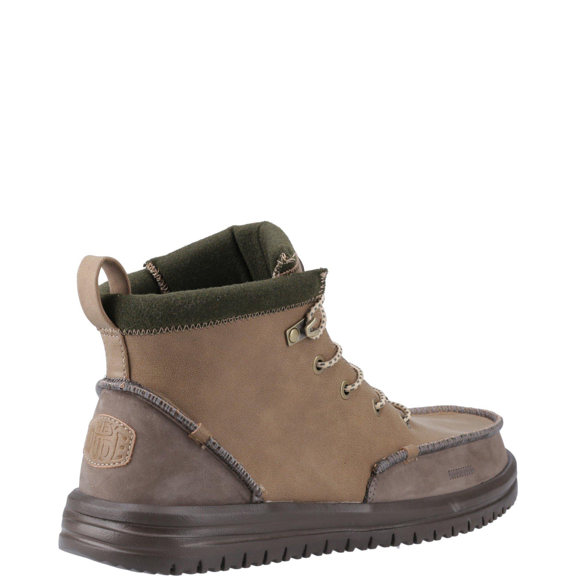 Brown - HEYDUDE - Bradley Tumbled Classic Boots - 3