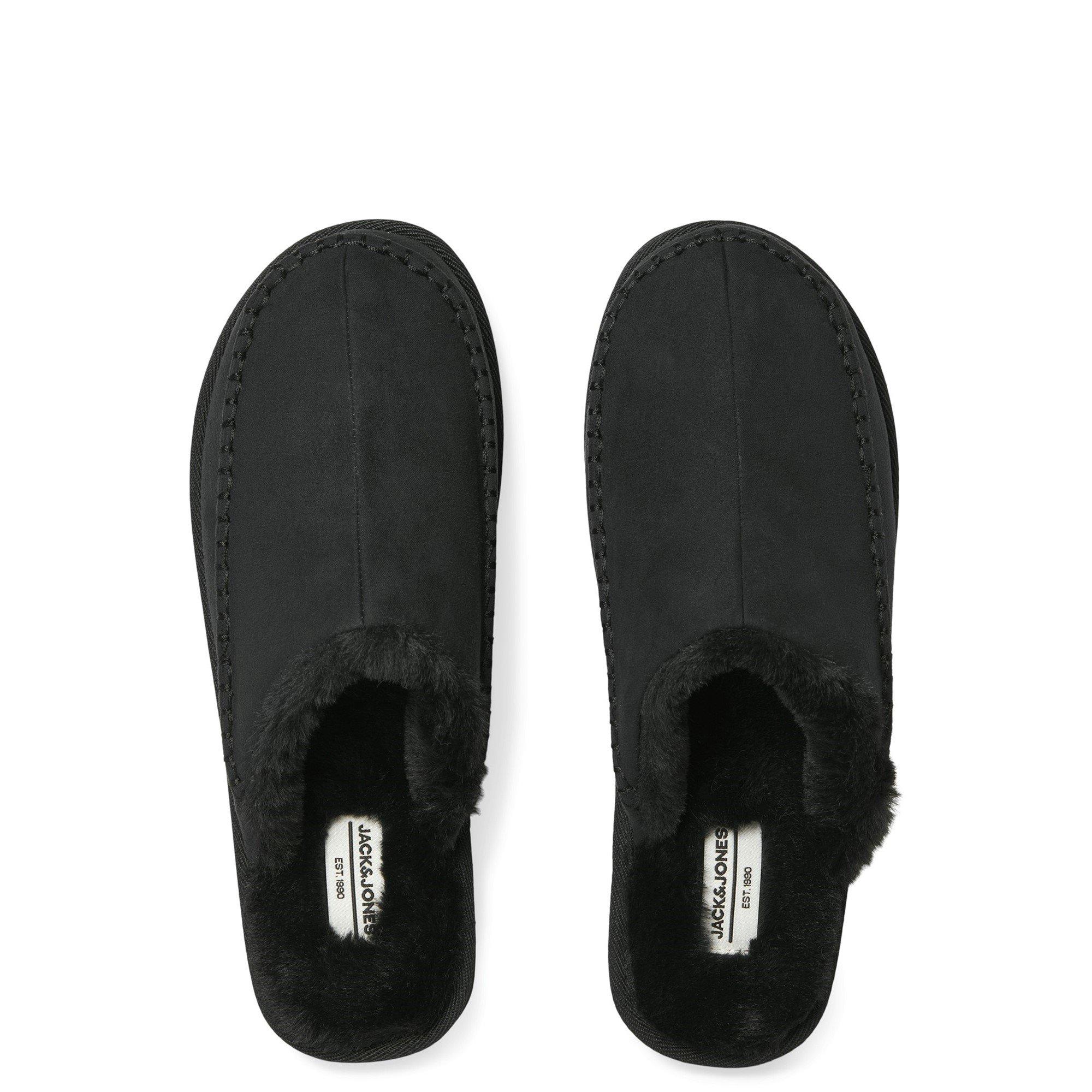 Black - Jack and Jones - Manor Moc Mule - 3