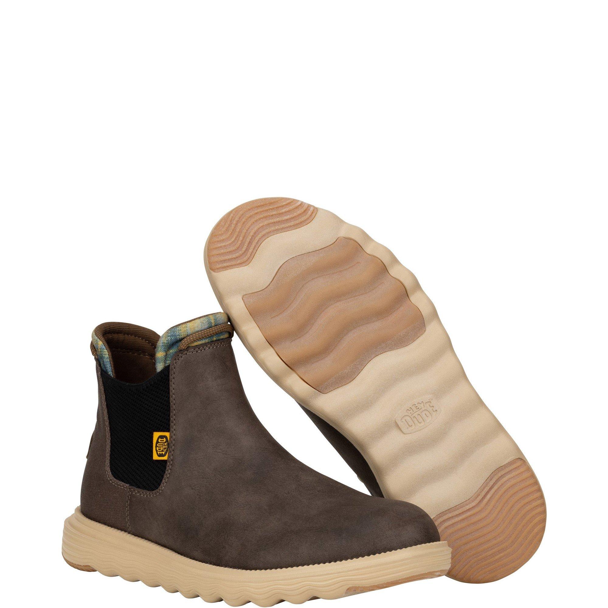 Brown - HEYDUDE - Branson Classic Boots - 5