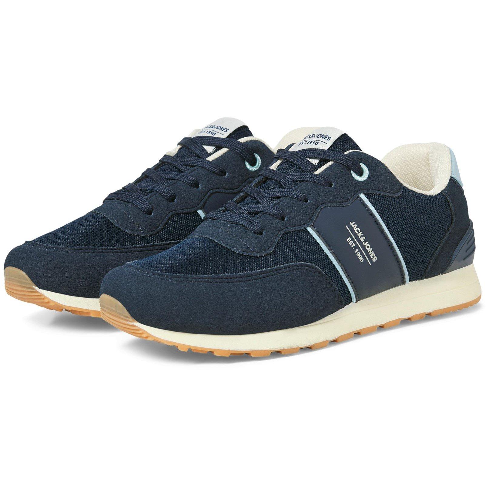 Navy - Jack and Jones - Spirit Runner Trainer - 3