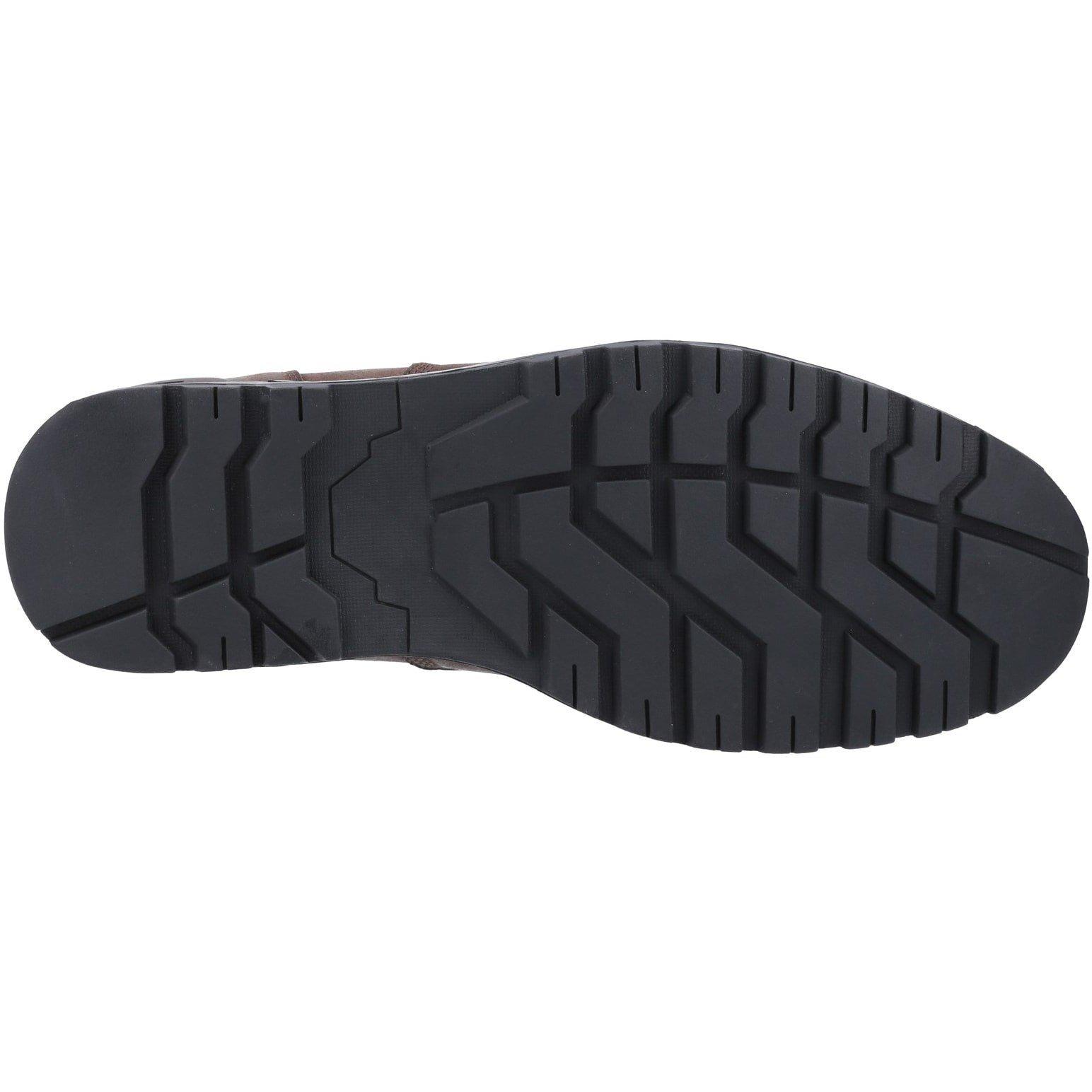 Brown - Hush Puppies - Dylan Lace Shoes - 4