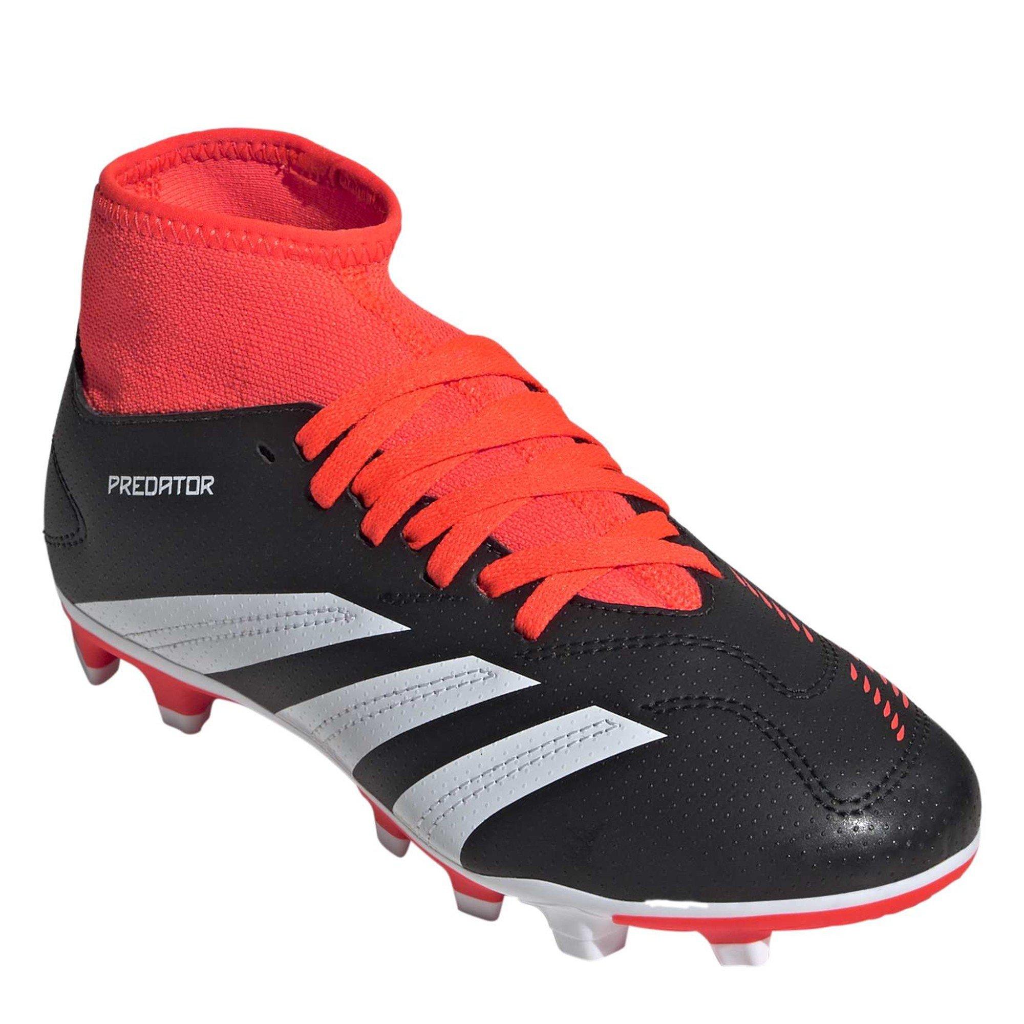 Black - adidas - Predator Club Sock FxG Football Boots - 3