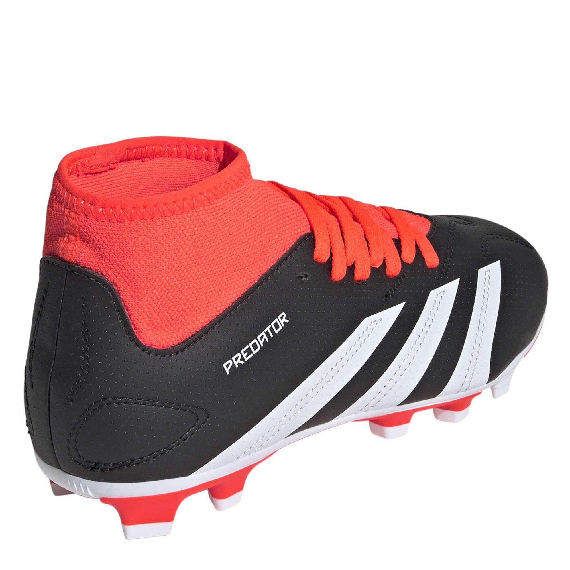 Black - adidas - Predator Club Sock FxG Football Boots - 4