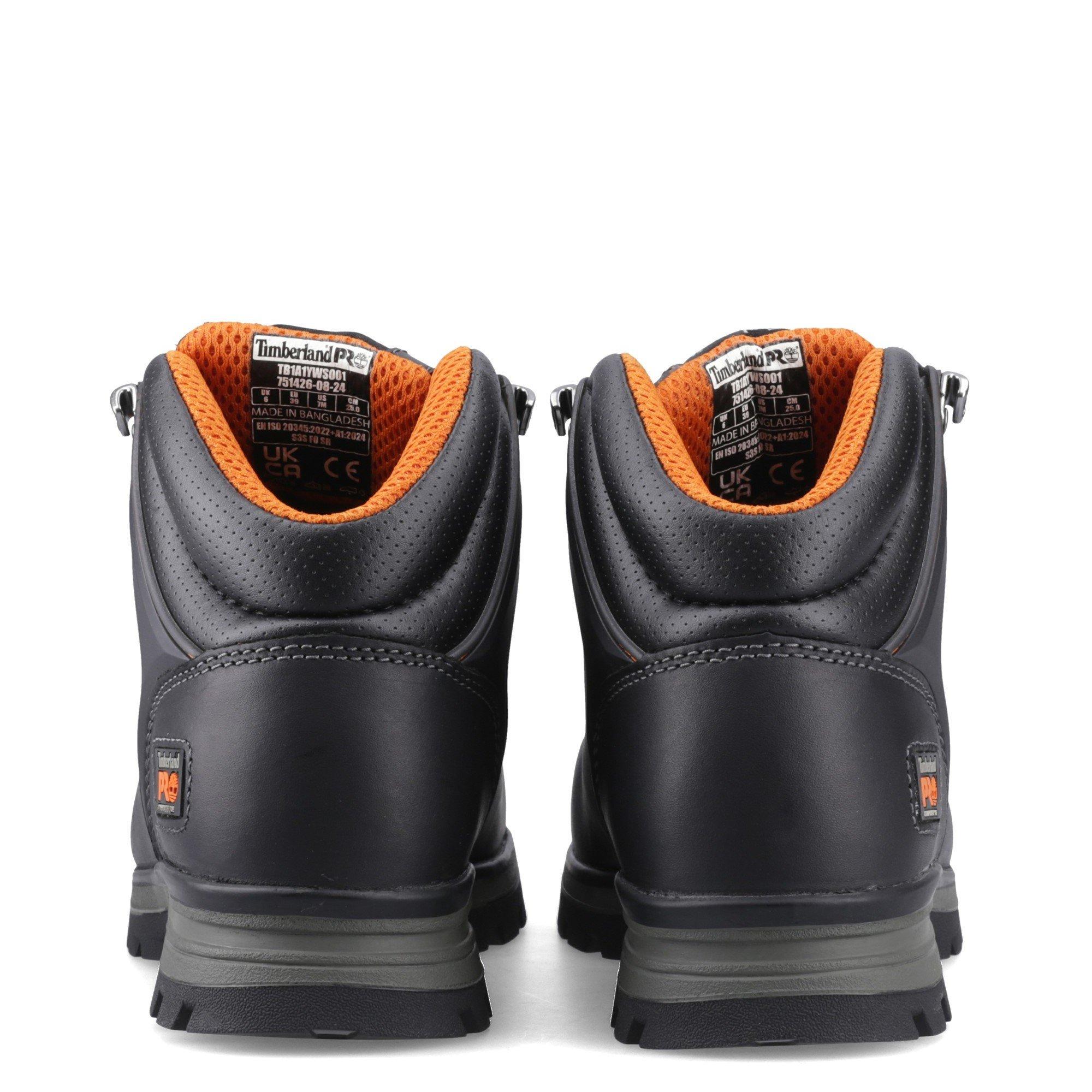 Black - Timberland Pro - Splitrock XT Composite Safety Toe Work Boot - 3