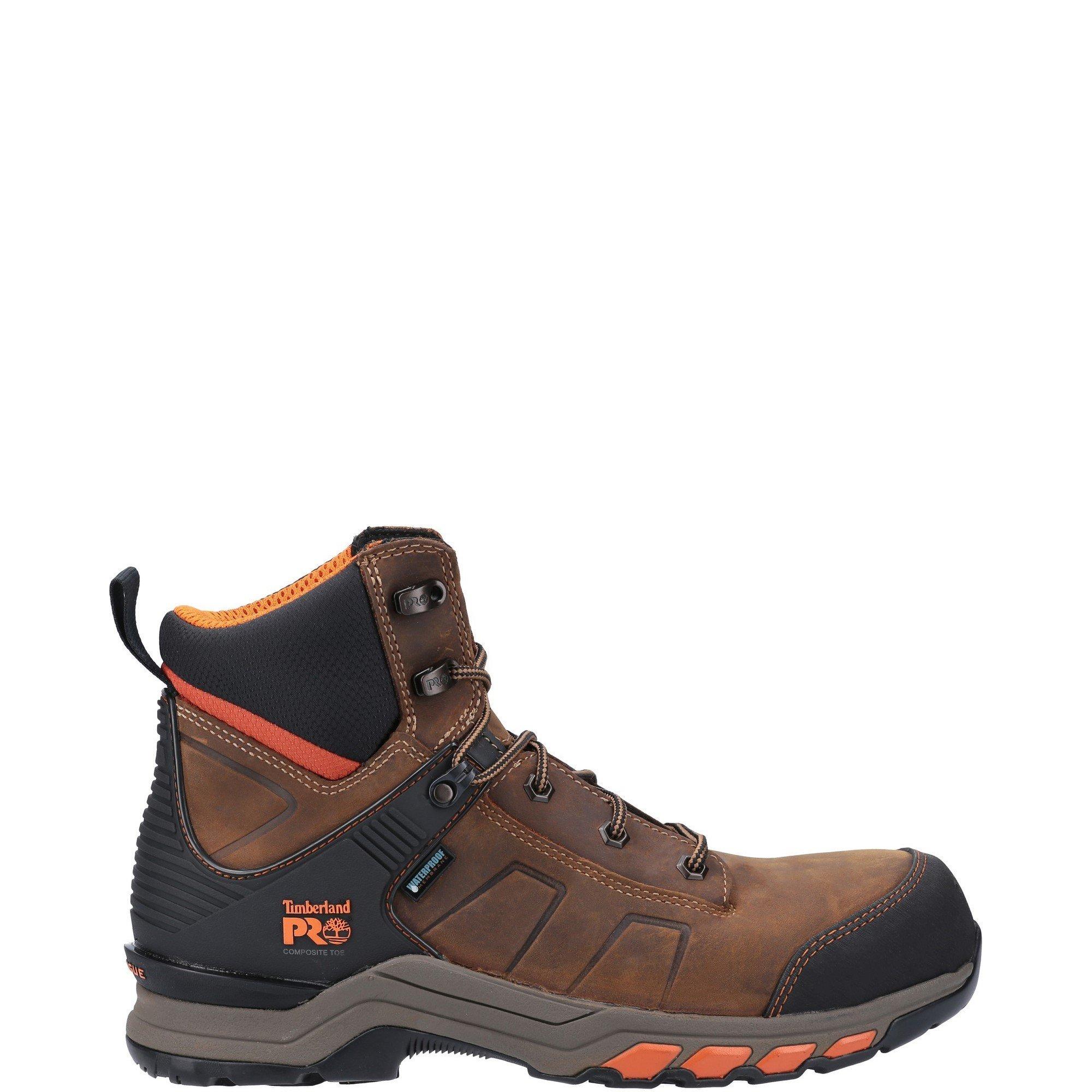 Brown - Timberland Pro - Hypercharge Composite Safety Toe Work Boot - 1