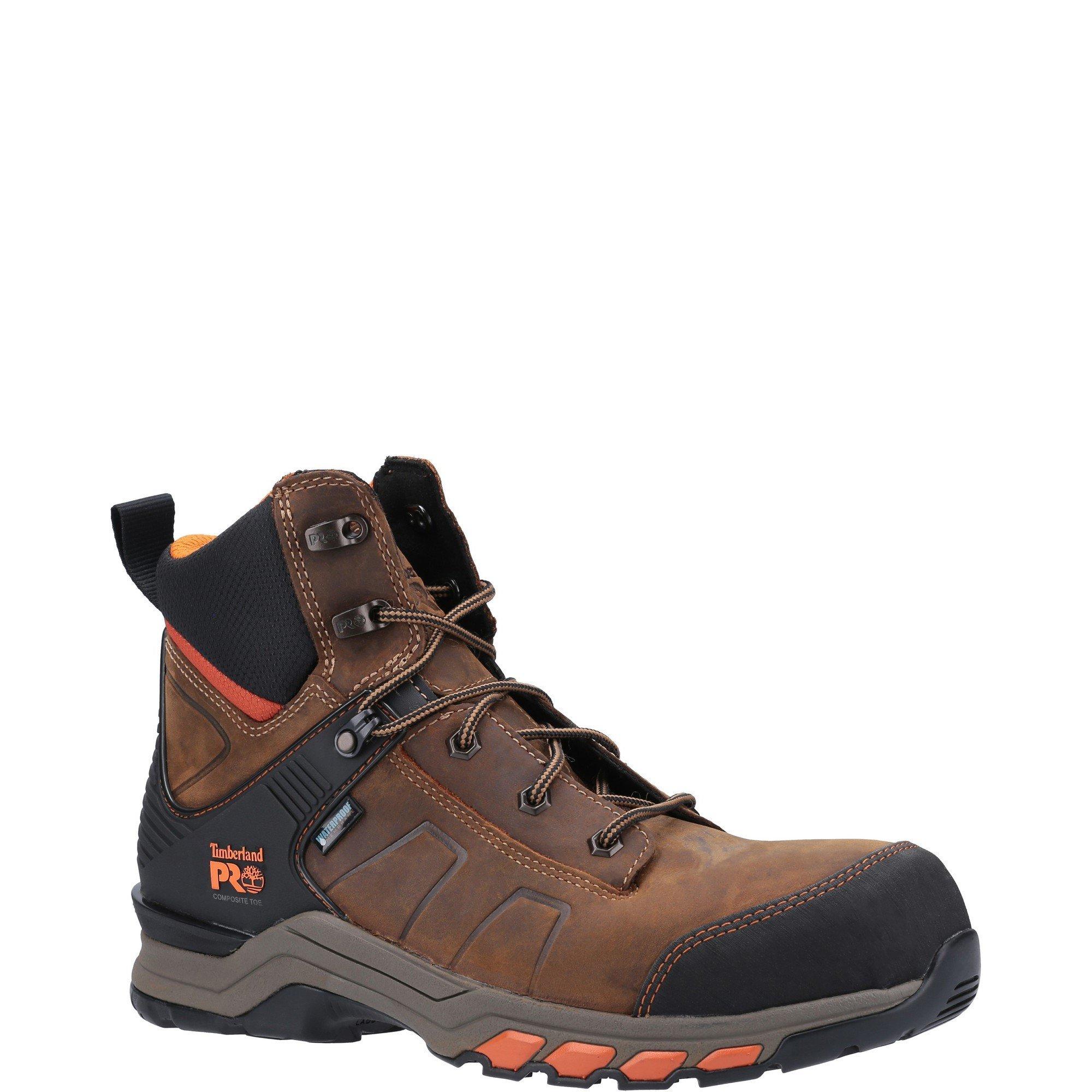 Brown - Timberland Pro - Hypercharge Composite Safety Toe Work Boot - 2