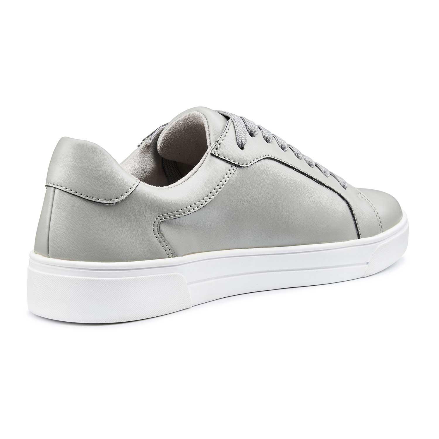 Flint Grey-Silv - Hotter - Star Trainers Wide Fit - 4
