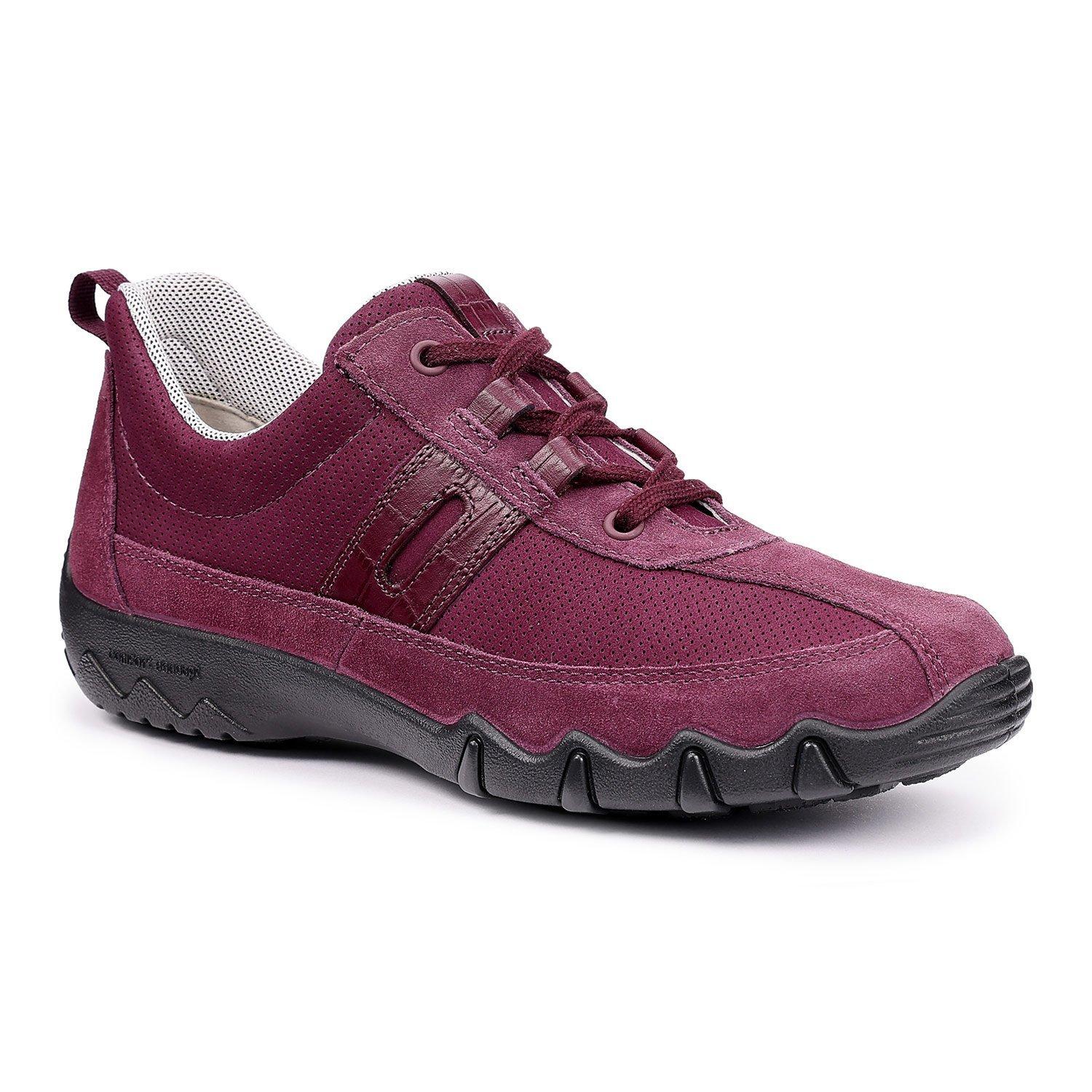 Dark Cherry - Hotter - Leanne II Trainers Wide Fit - 2