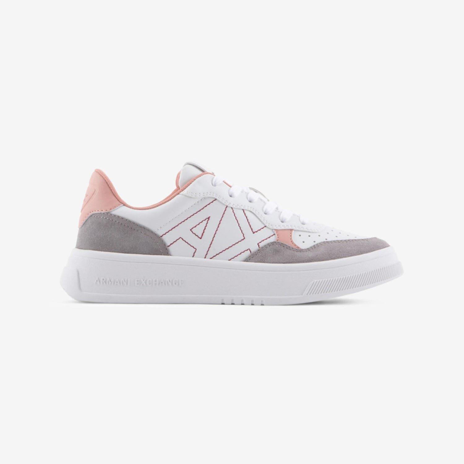 White Pink - Armani Exchange - Trainers - 1