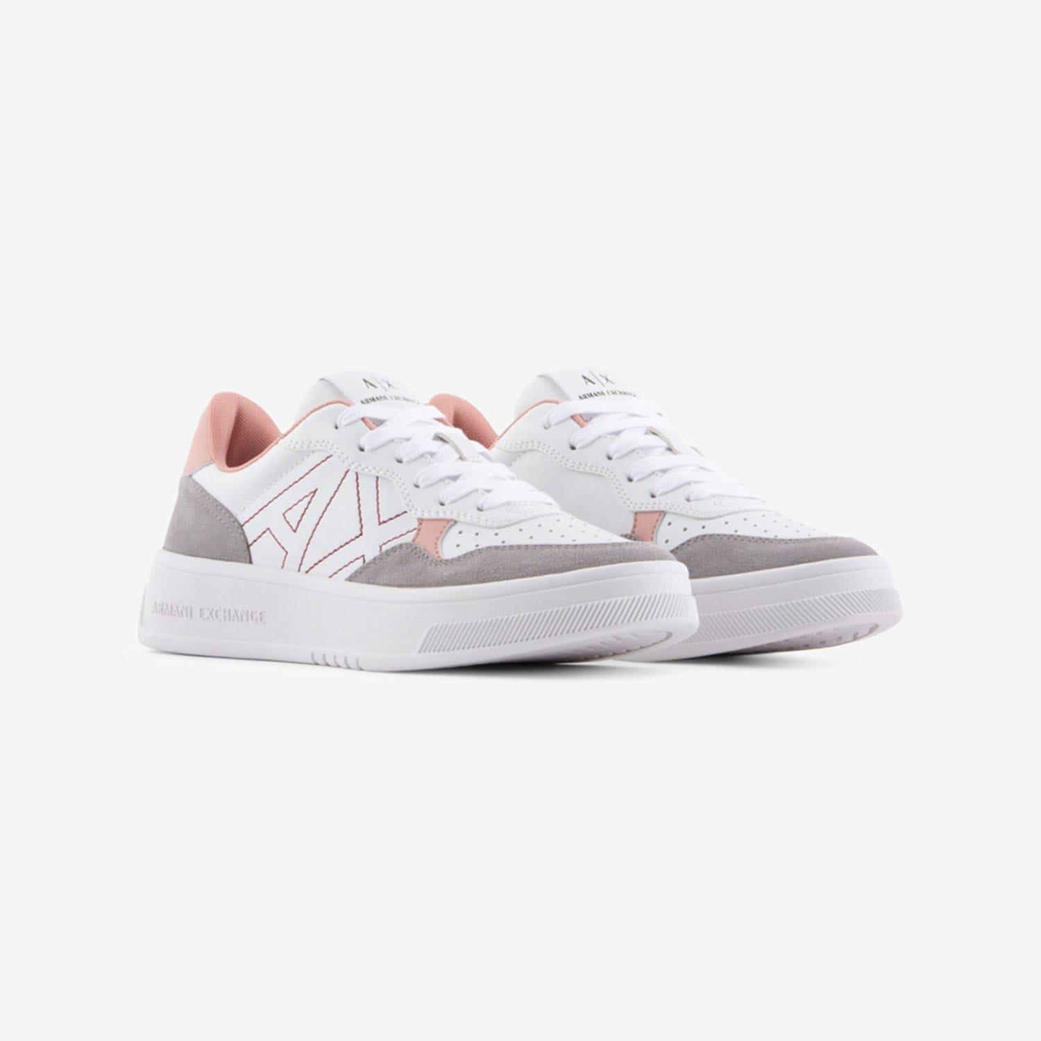 White Pink - Armani Exchange - Trainers - 2