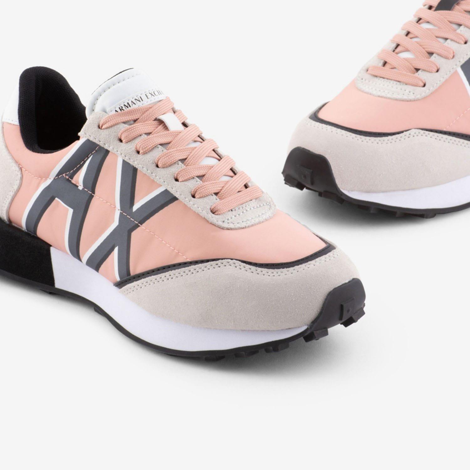 White Black - Armani Exchange - Trainers - 5