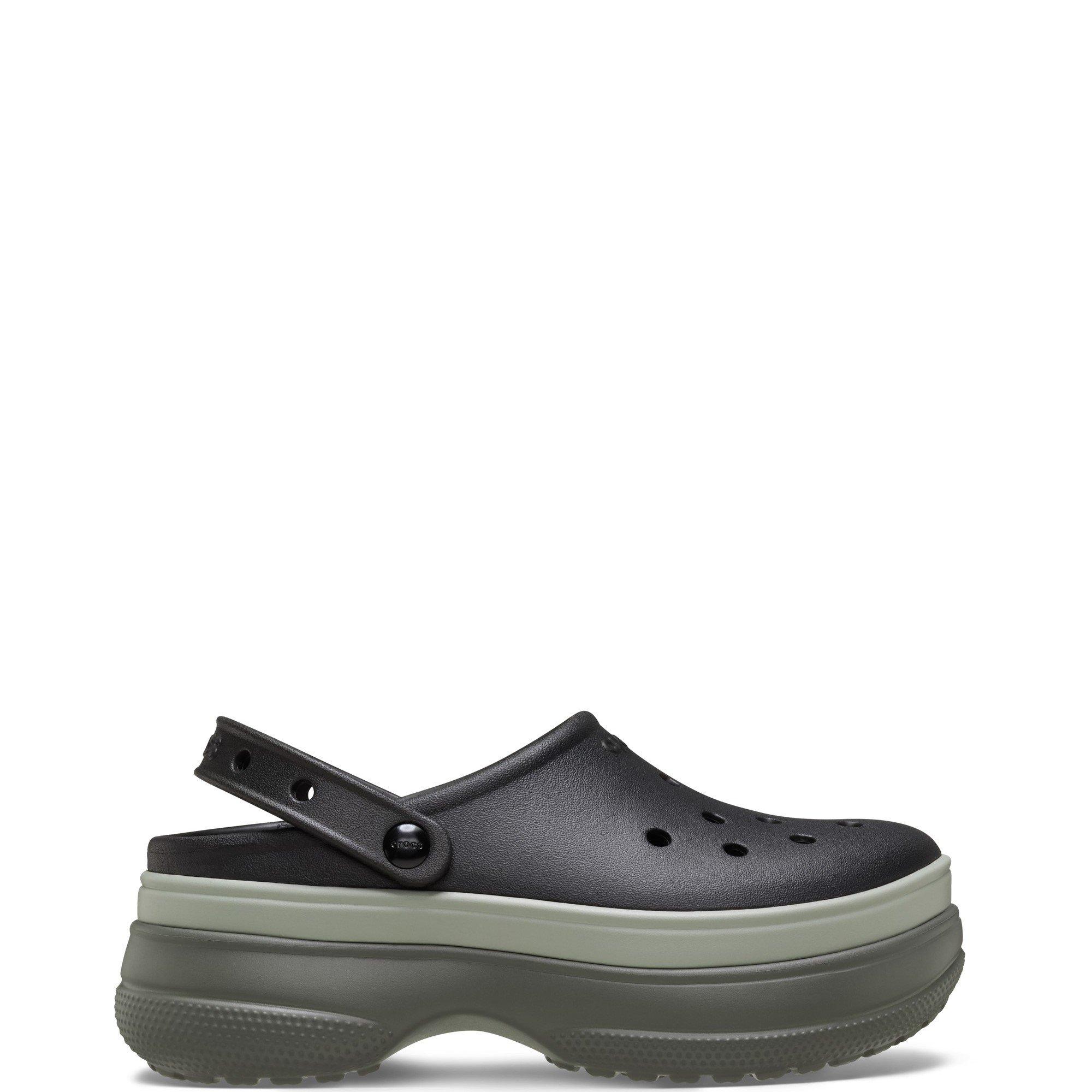 Black - Crocs - Women's Classic Stacked Clog - 1