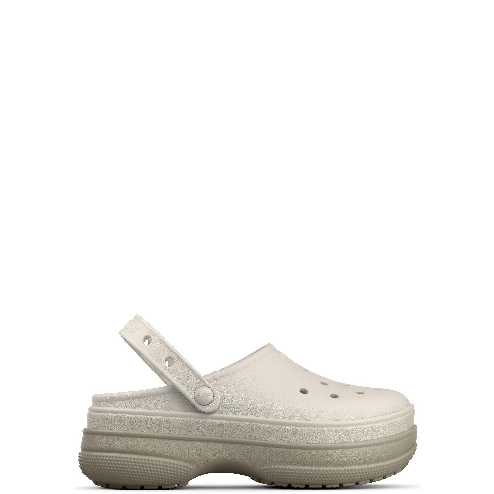 Grey - Crocs - Women's Classic Stacked Clogs - 1