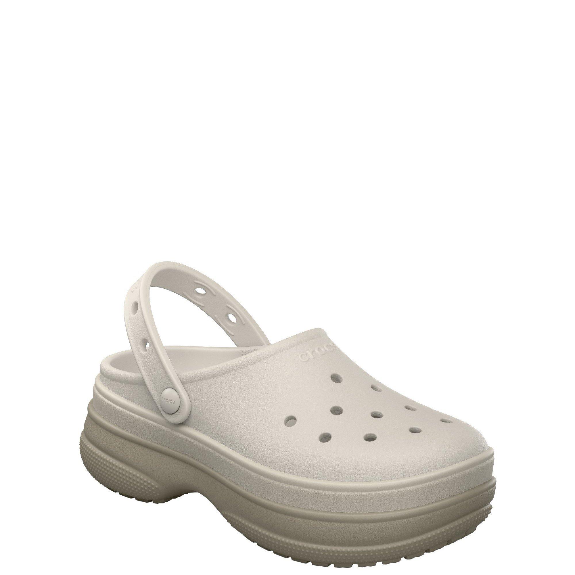 Grey - Crocs - Women's Classic Stacked Clogs - 2