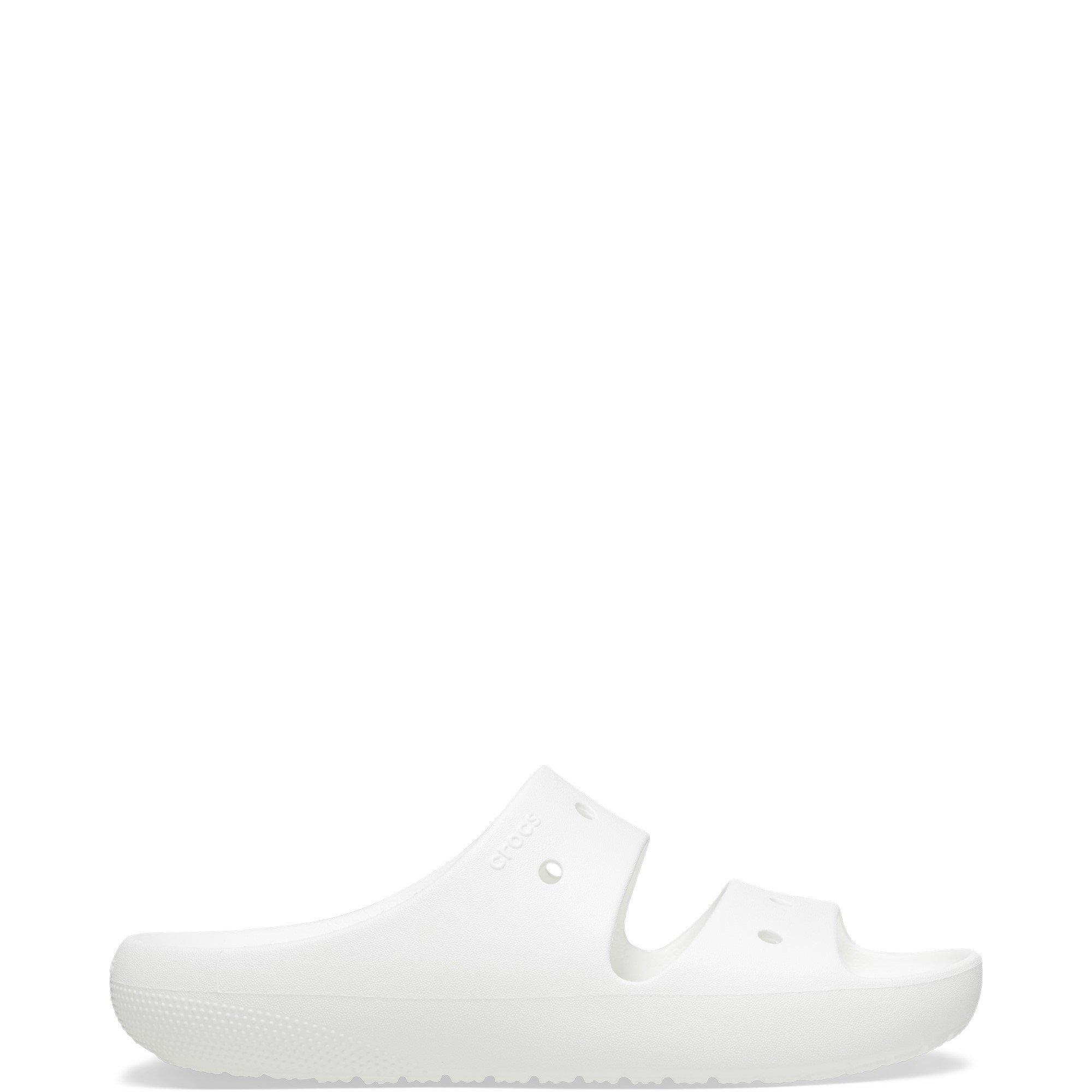 White - Crocs - Women's Classic Flat Sandals - 1