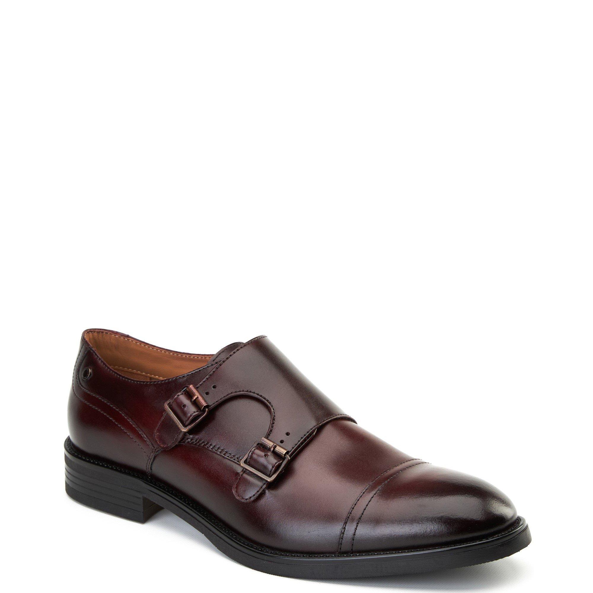 Wine - Base London - Taper Monk Shoe - 2