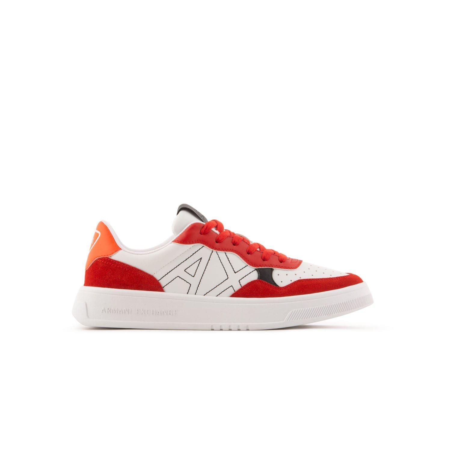 White Red - Armani Exchange - Trainers - 1