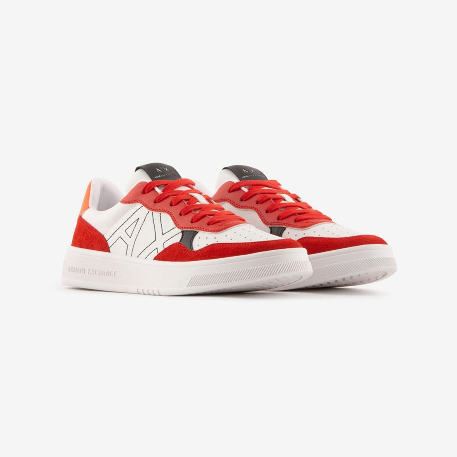 White Red - Armani Exchange - Trainers - 2