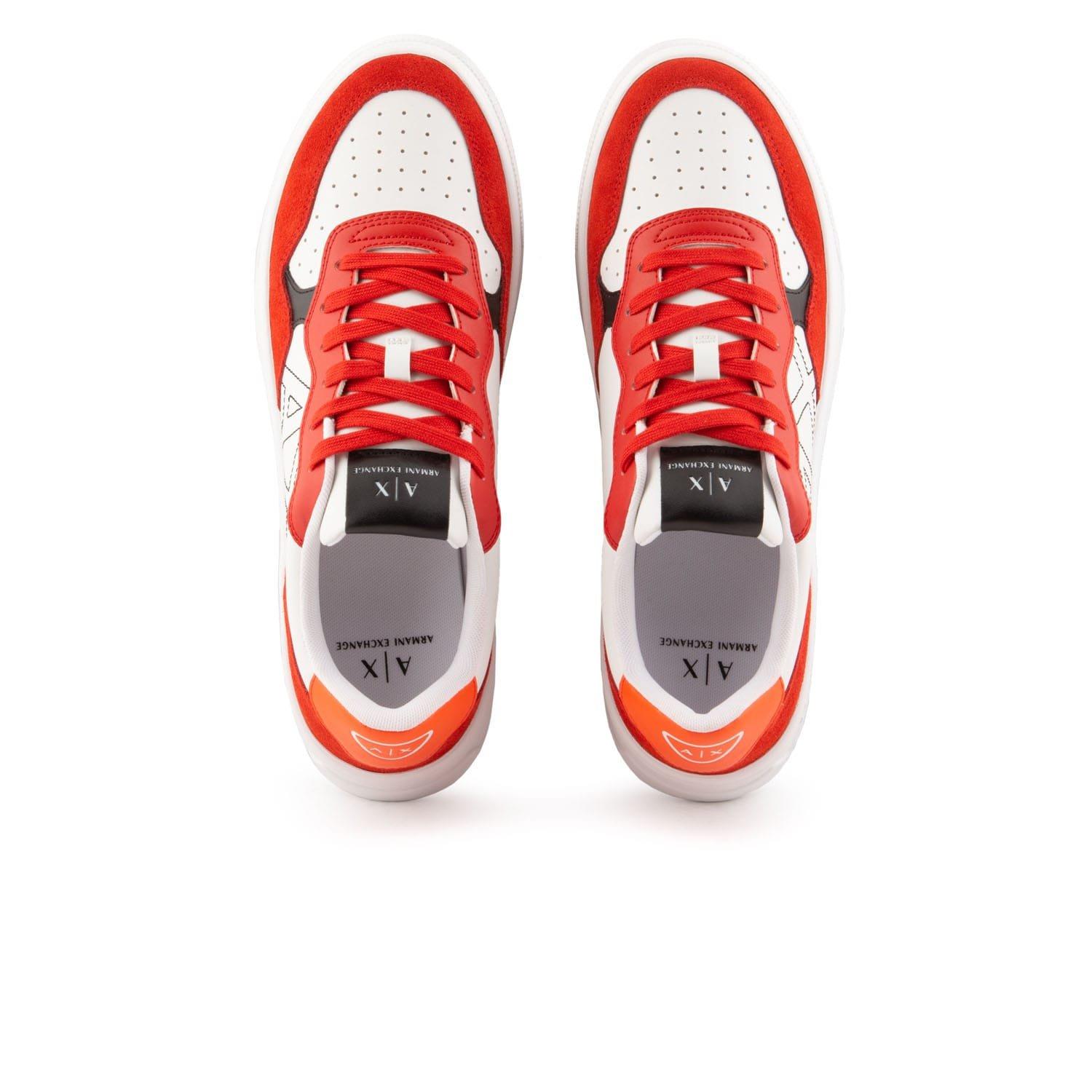 White Red - Armani Exchange - Trainers - 4