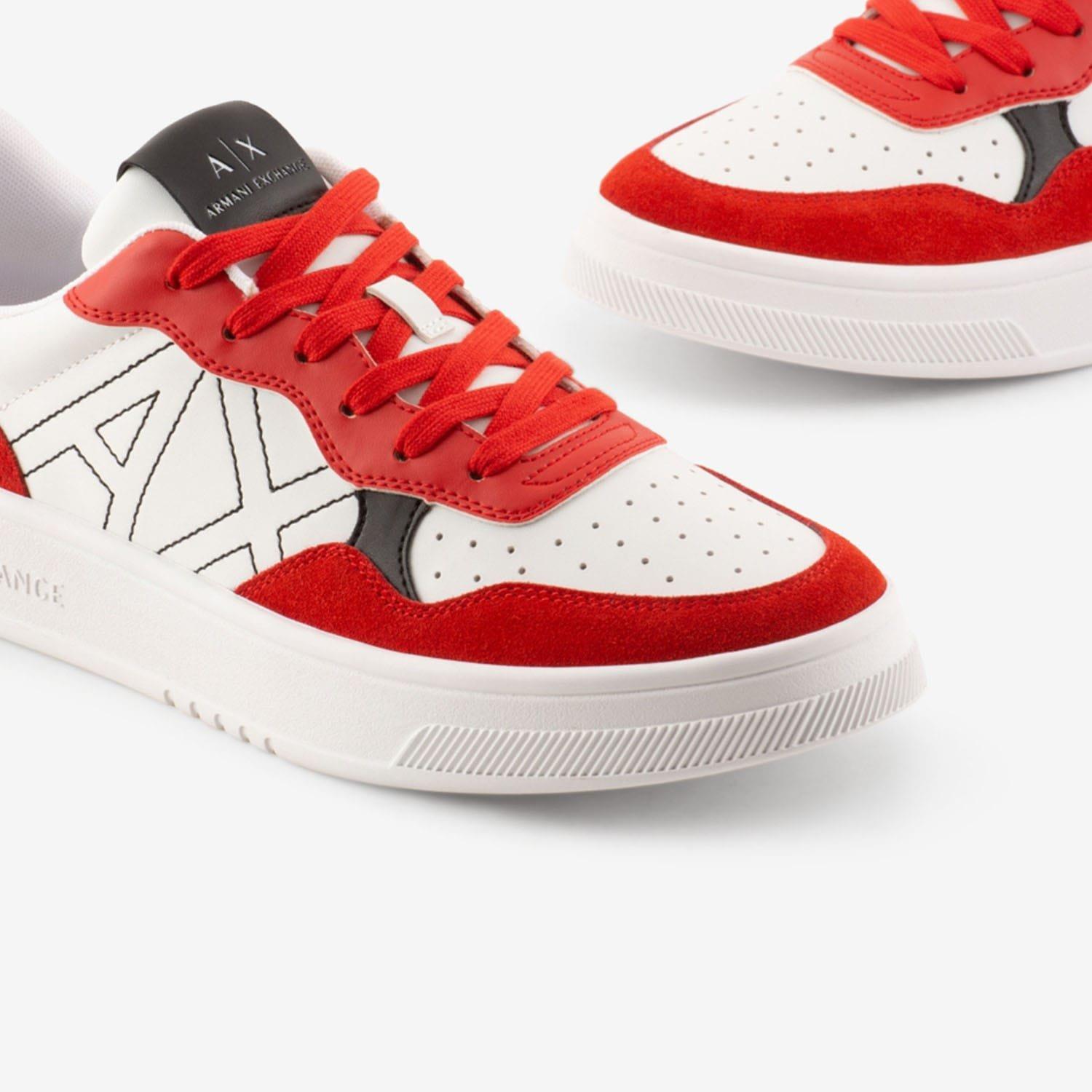 White Red - Armani Exchange - Trainers - 6