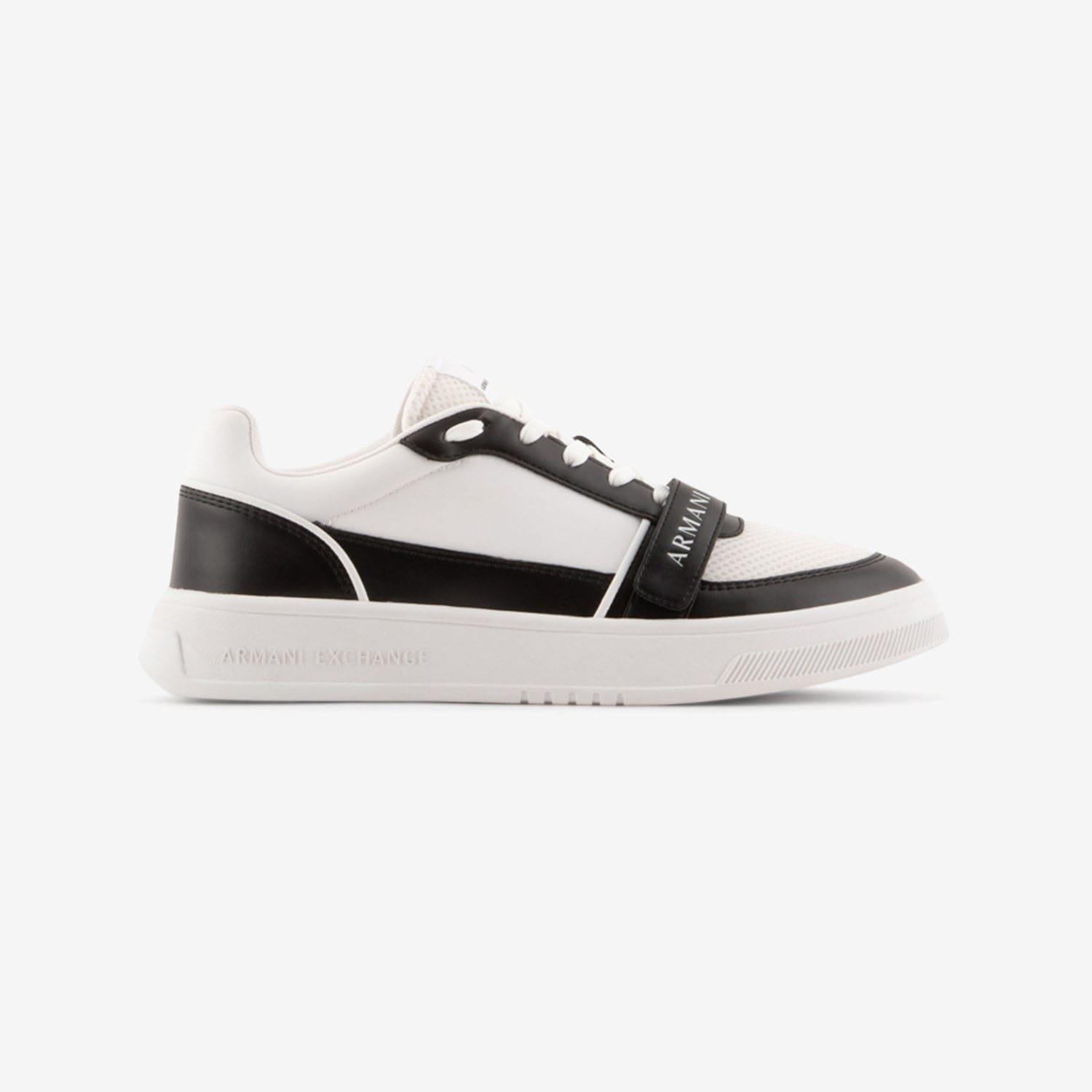 White Black - Armani Exchange - Trainers - 1