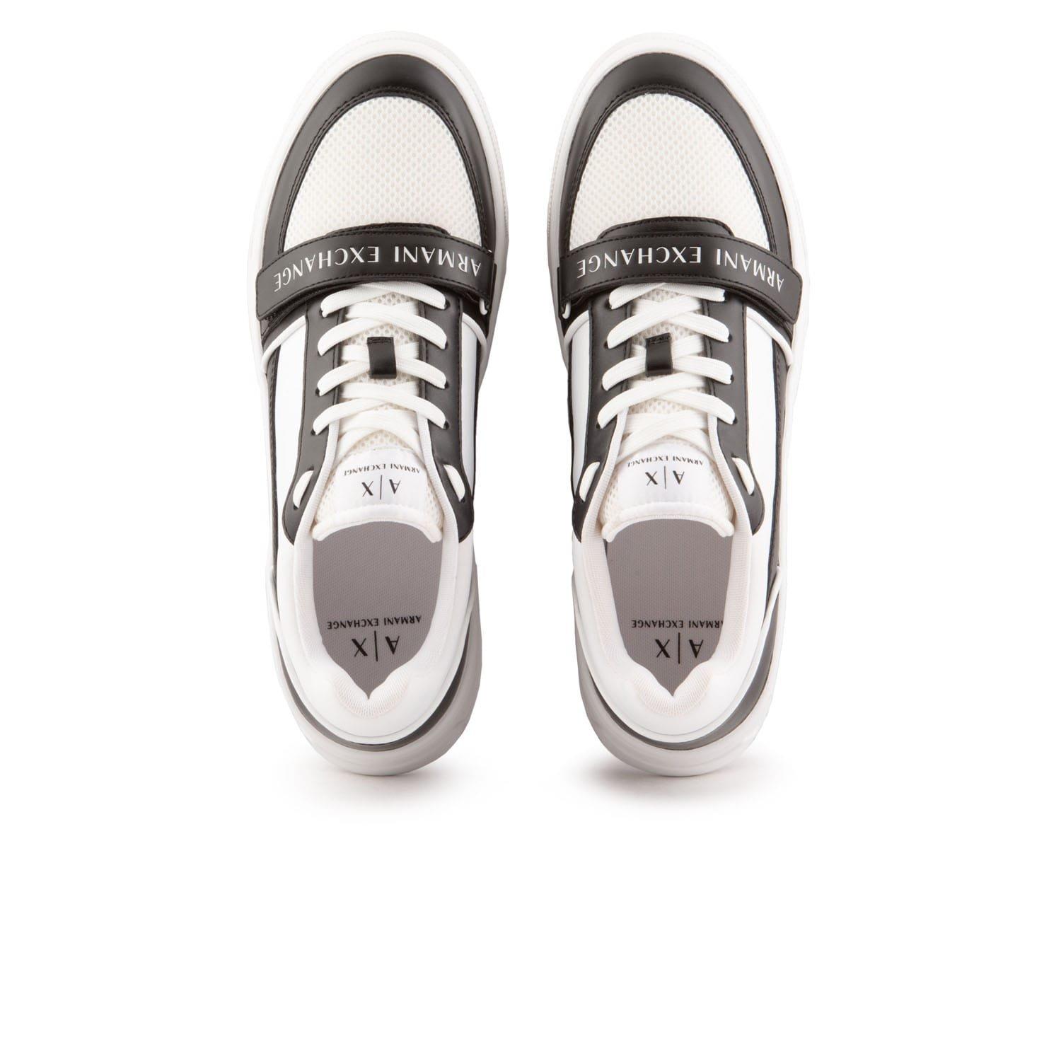 White Black - Armani Exchange - Trainers - 4