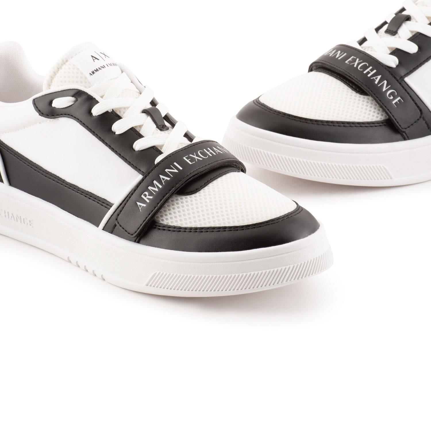 White Black - Armani Exchange - Trainers - 5