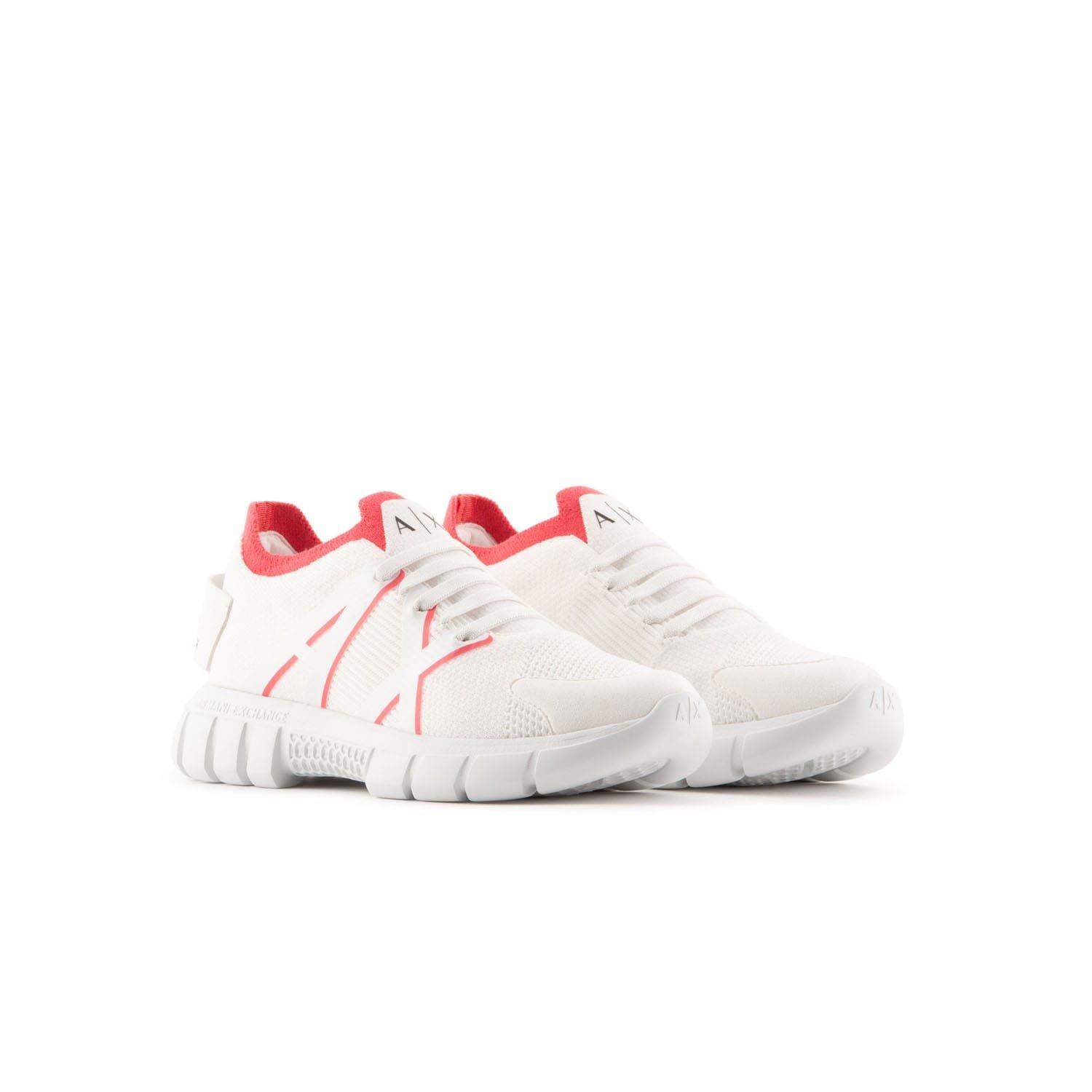 White Pink - Armani Exchange - Trainers - 2
