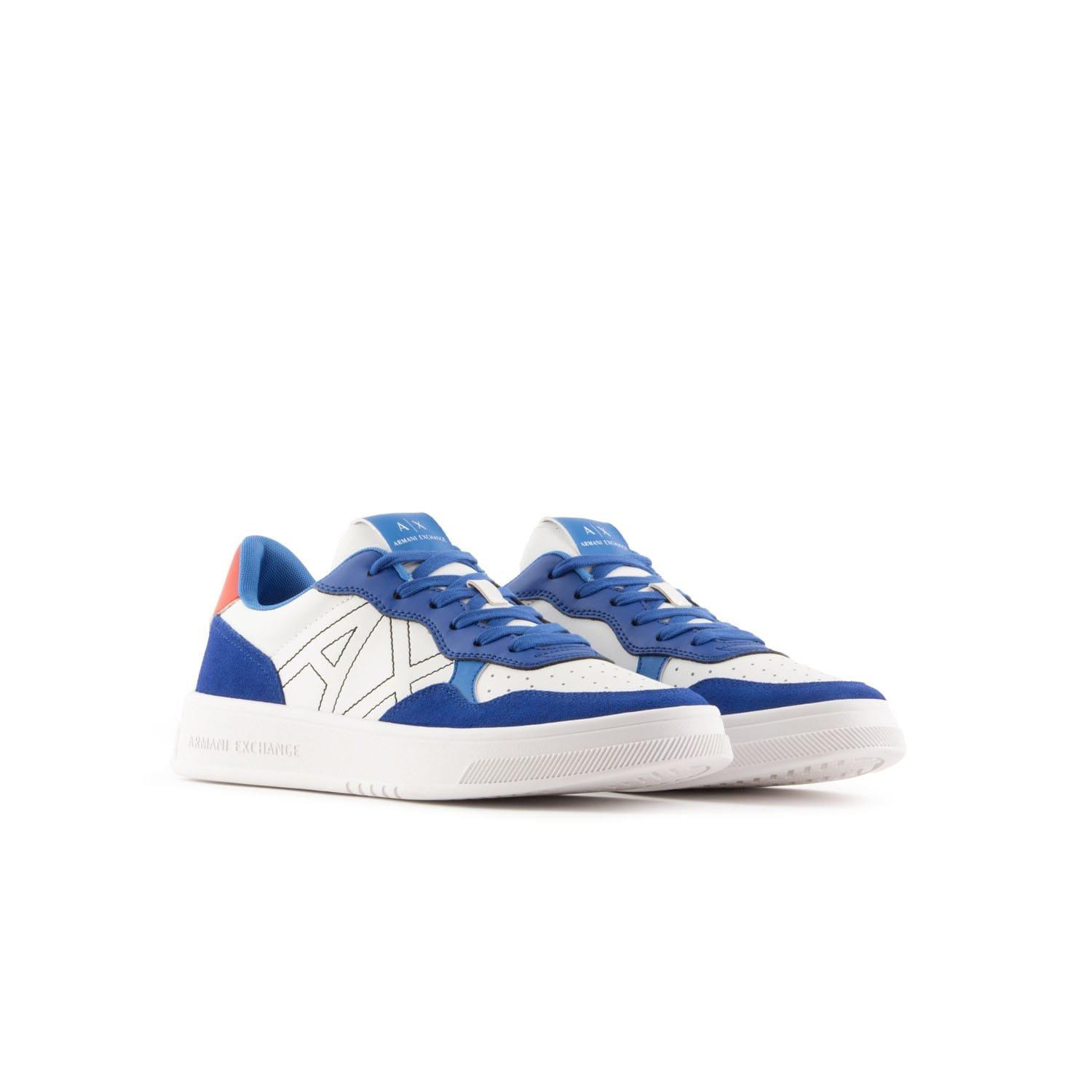 White Blue - Armani Exchange - Trainers - 2