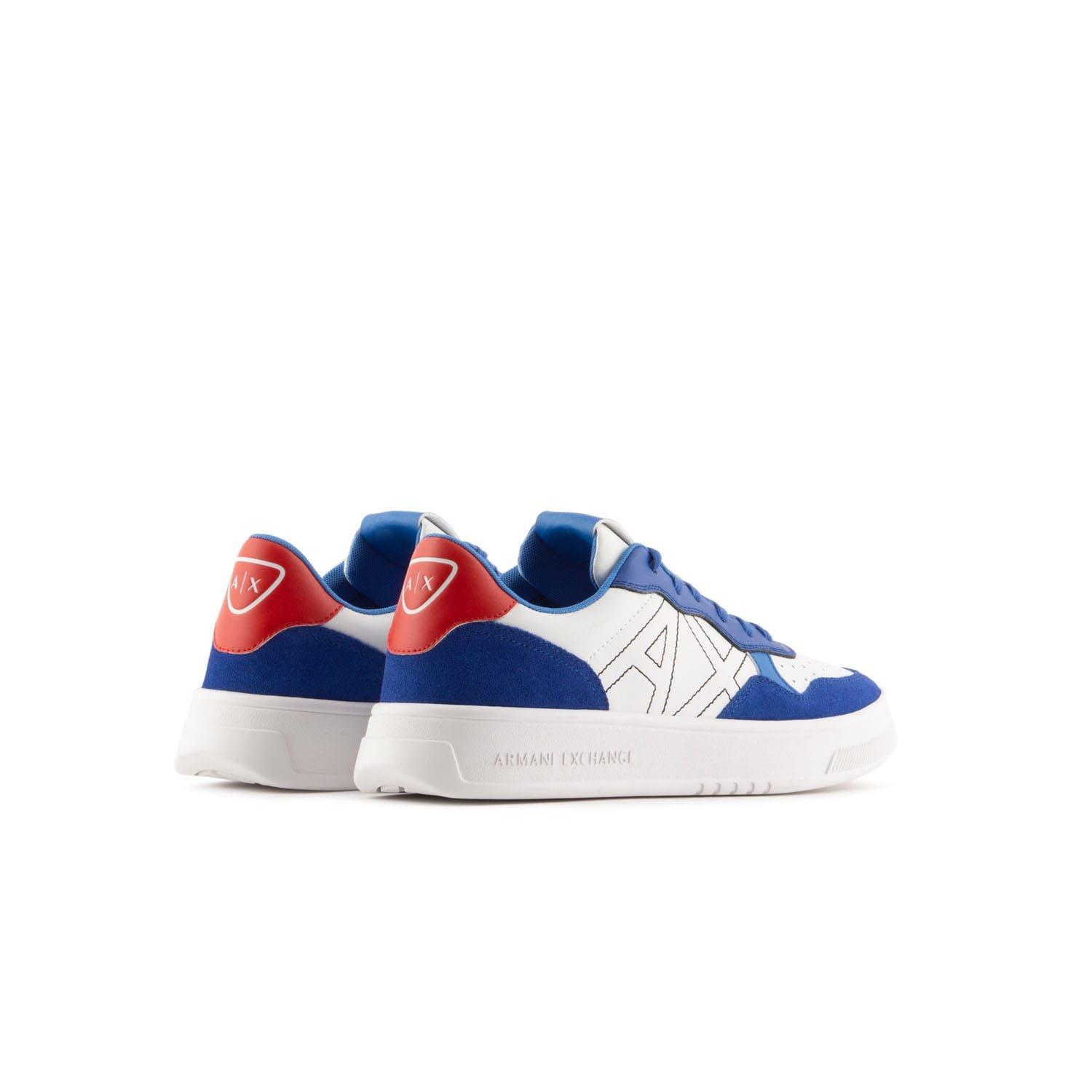 White Blue - Armani Exchange - Trainers - 3